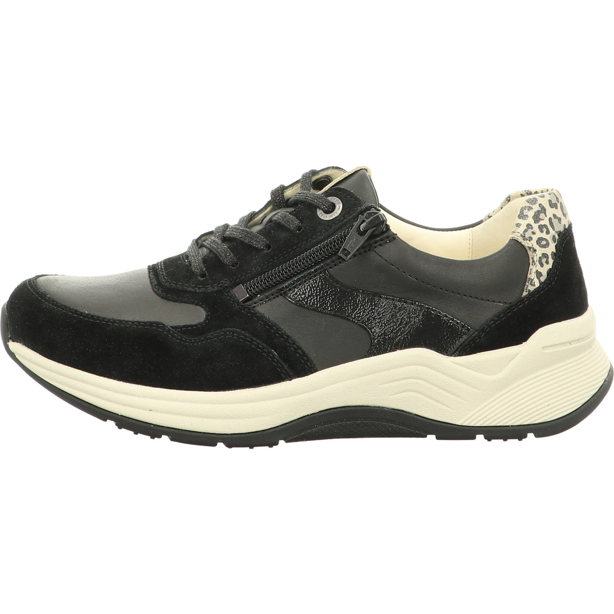 Ganter Schnürschuh Grace schwarz