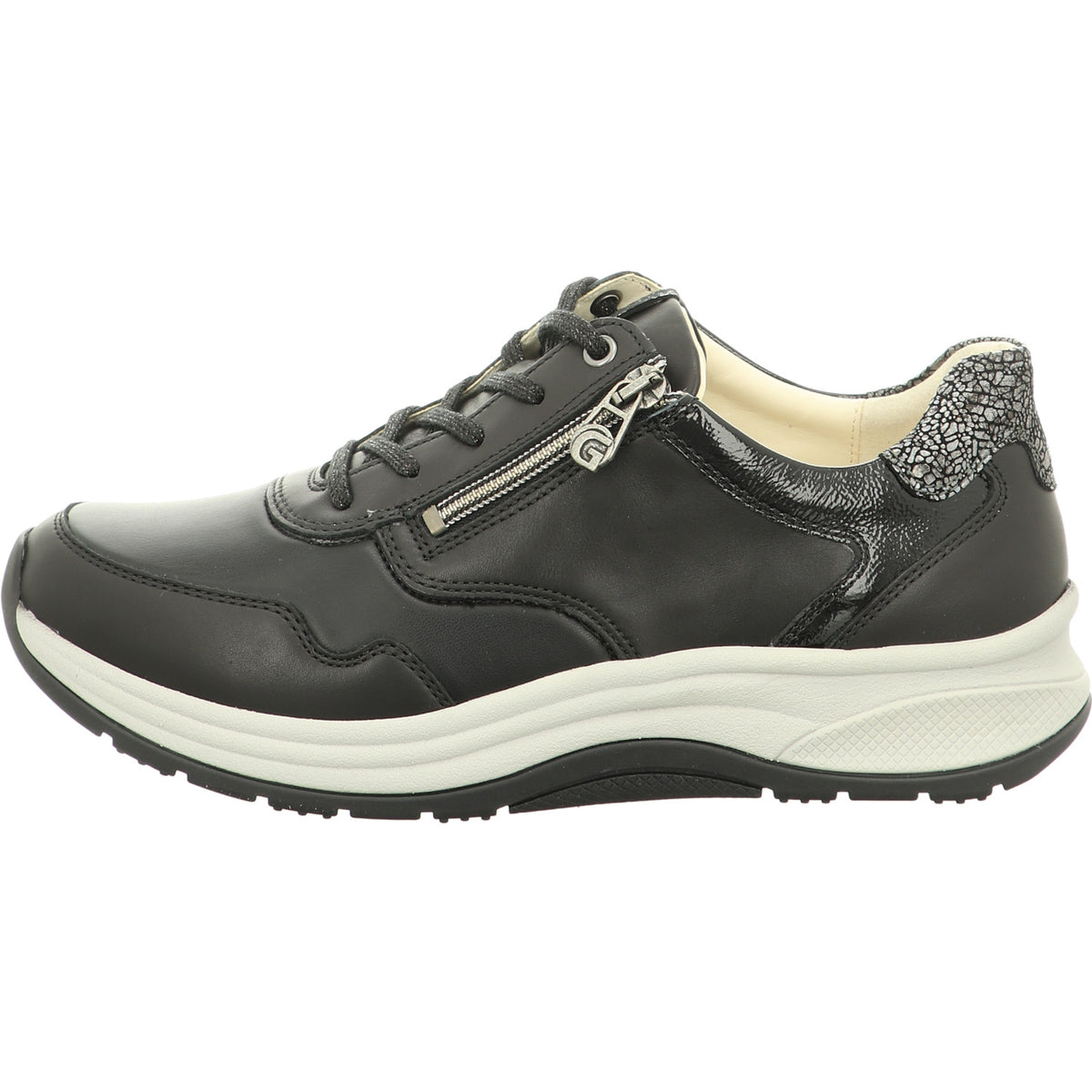 Ganter Schnürschuh Highflyer schwarz