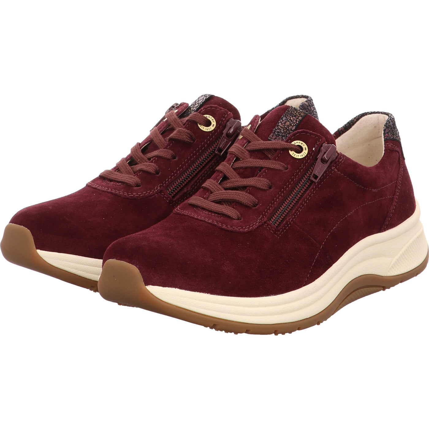 Ganter Schnürschuh Highflyer bordo