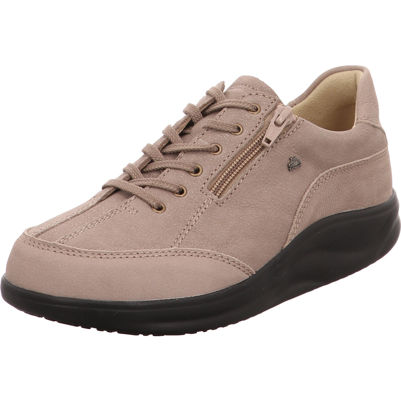 FinnComfort Schnürschuh Otaru beige