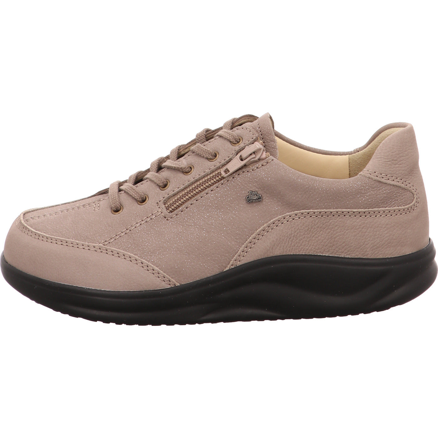 FinnComfort Schnürschuh Otaru beige