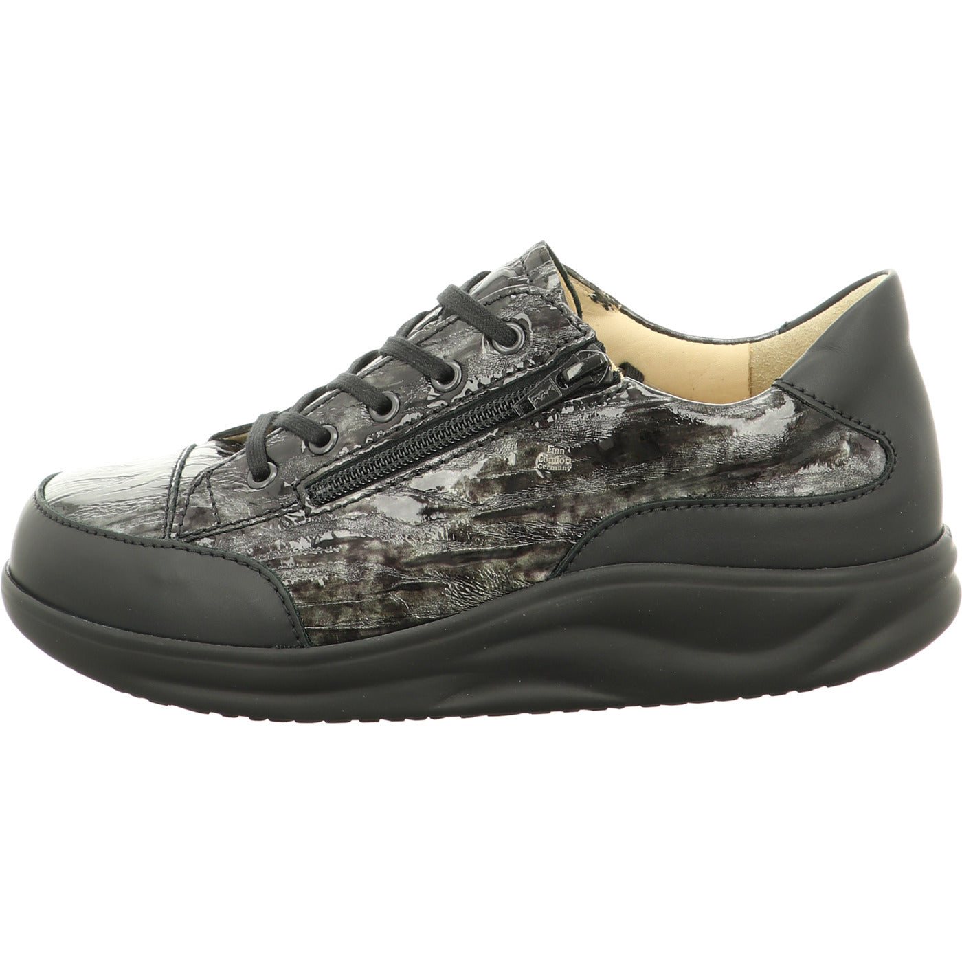 FinnComfort Schnürschuh HACHIOUJI schwarz