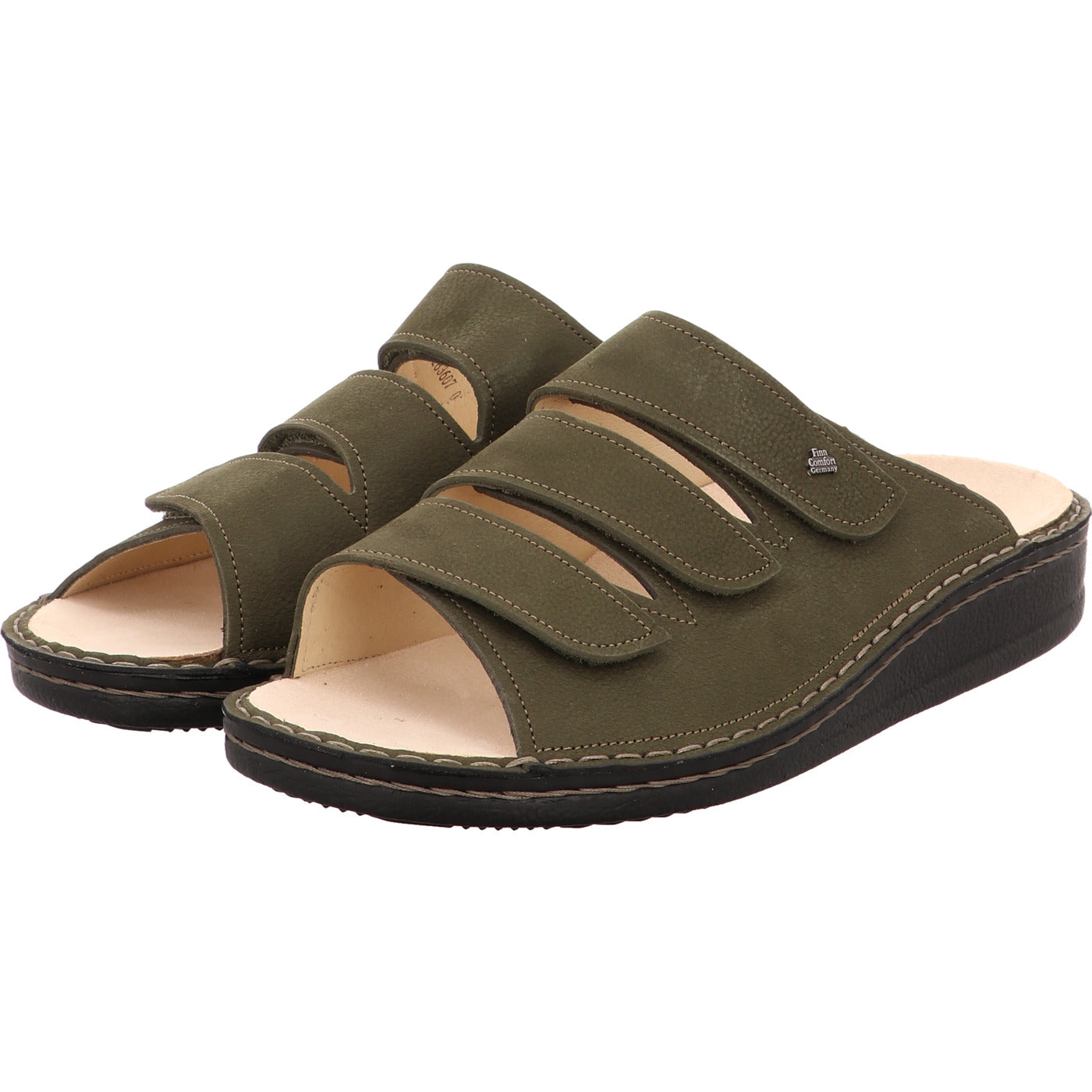 FinnComfort Pantolette KORFU grün