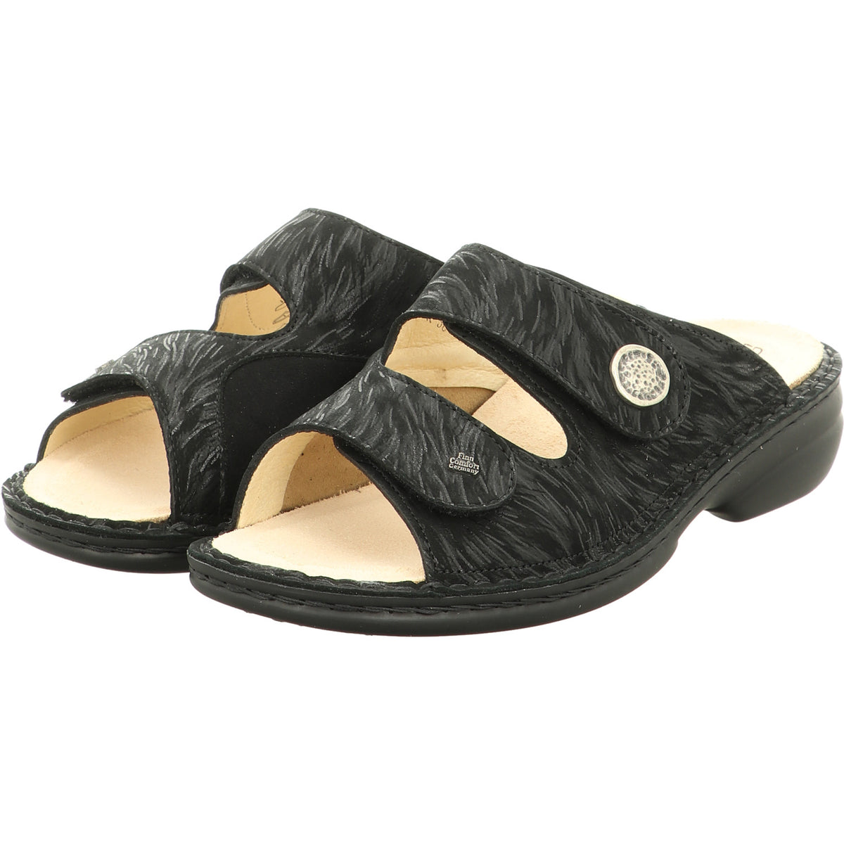 FinnComfort Pantolette ZENO schwarz