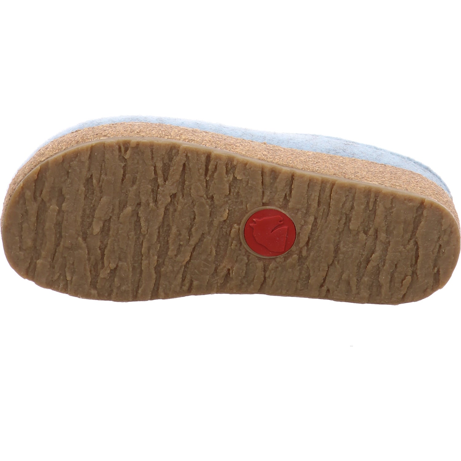 Haflinger Hausschuh Kris blau