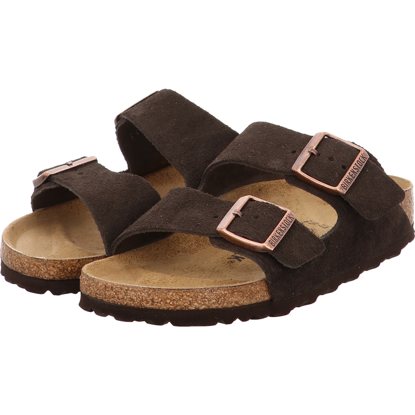 Birkenstock Pantolette Arizona braun
