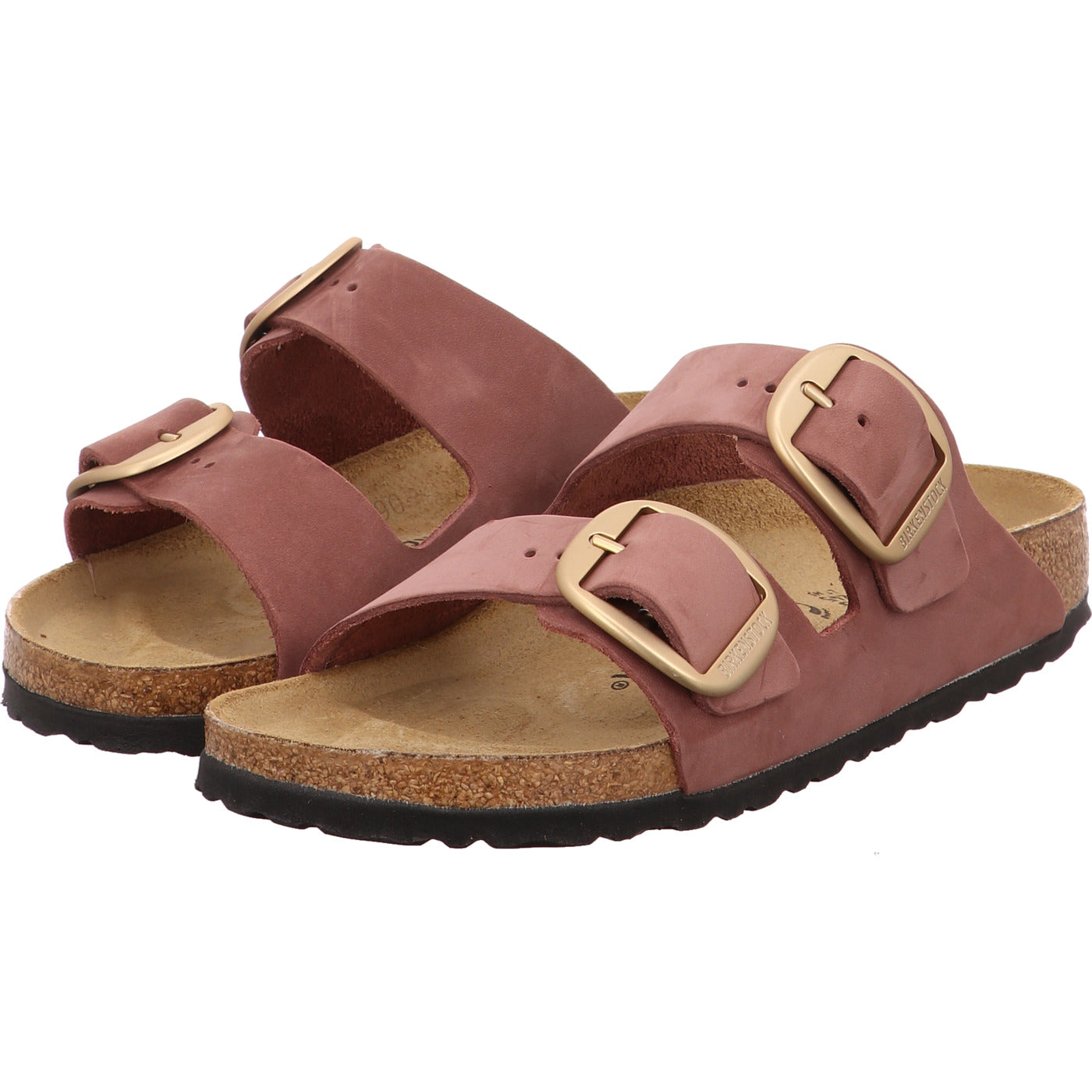 Birkenstock Pantolette Arizona Big Buckle bordo
