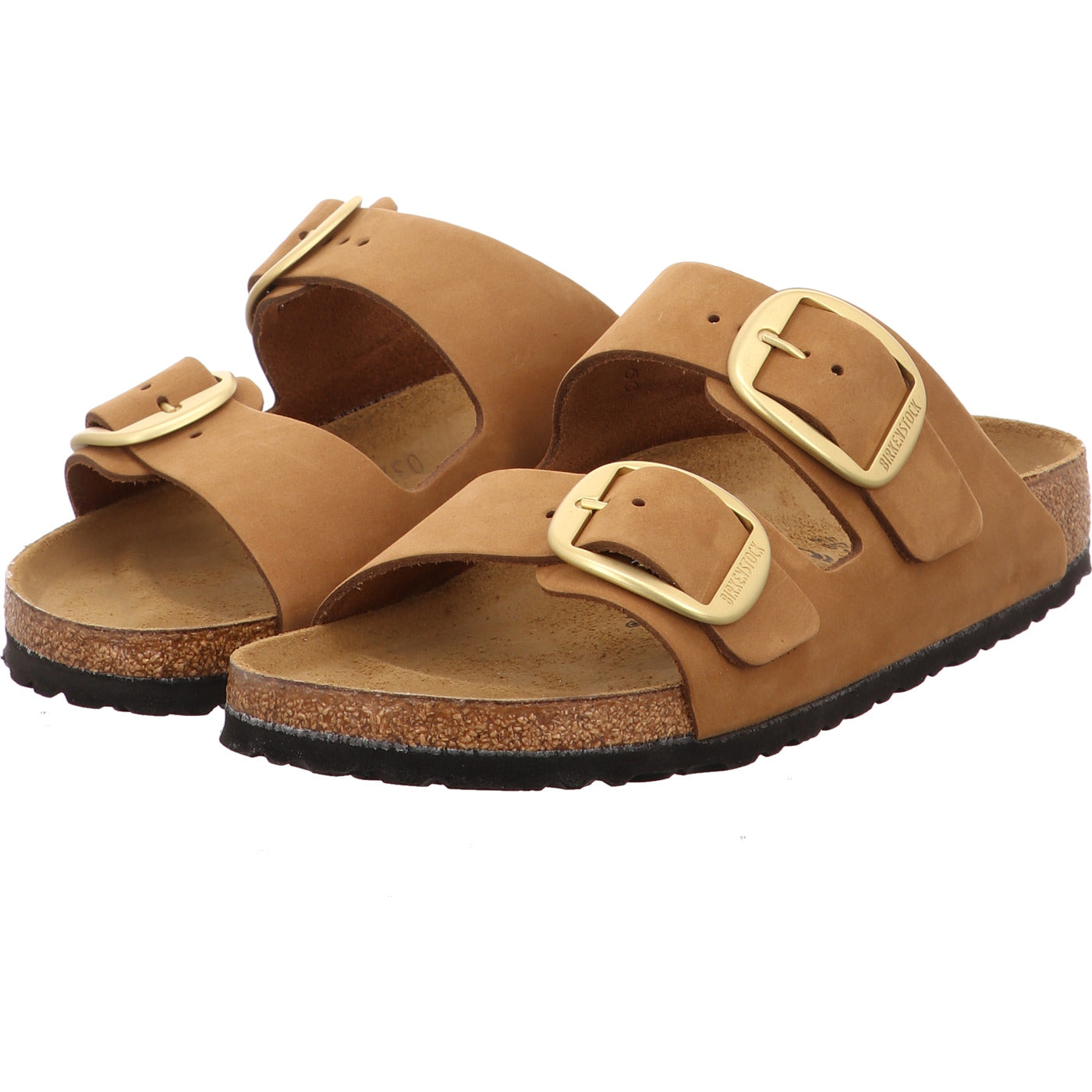 Birkenstock Pantolette Arizona Big Buckle braun