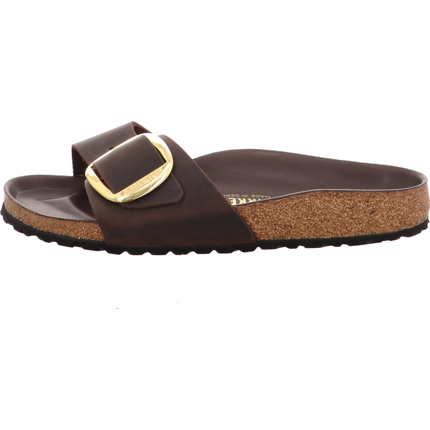 Birkenstock Pantolette Madrid Big Buckle braun