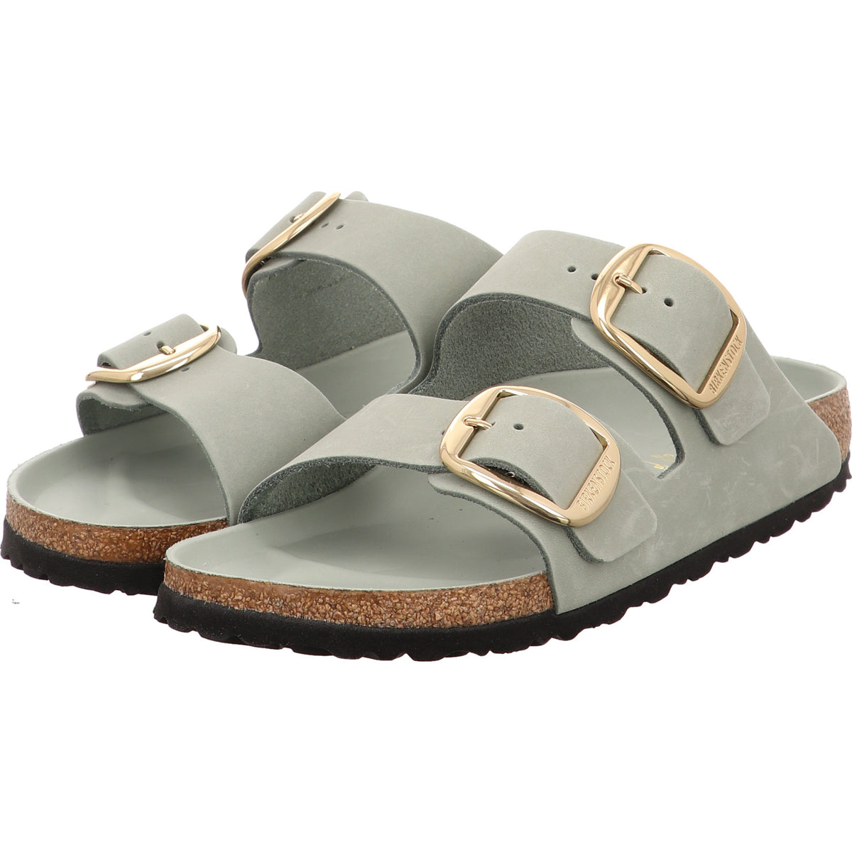 Birkenstock Pantolette Arizona Big Buckle grün