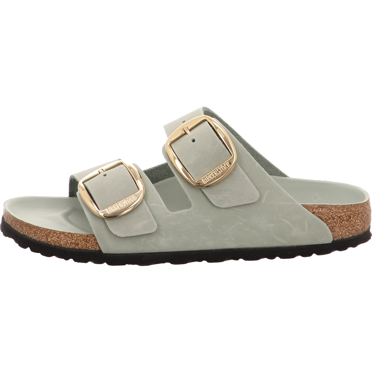 Birkenstock Pantolette Arizona Big Buckle grün