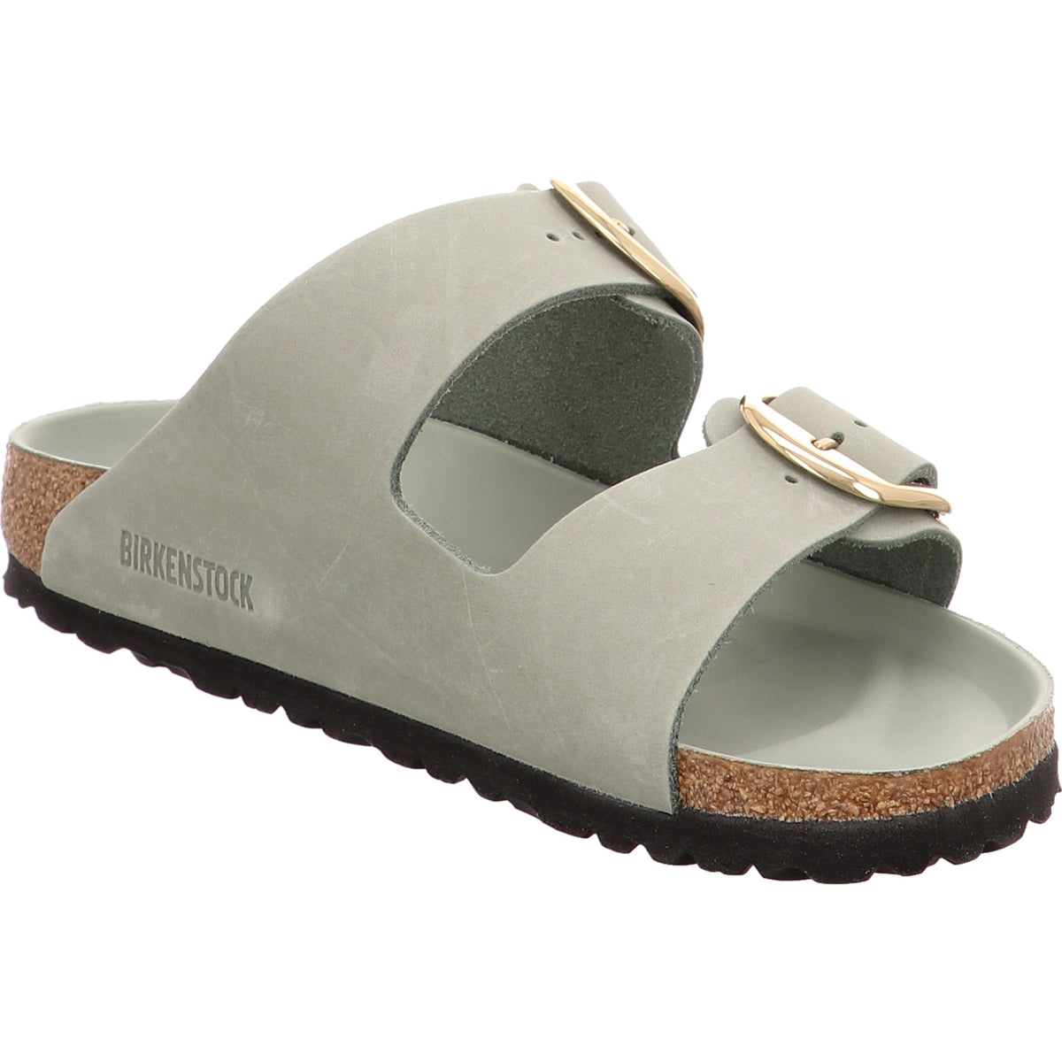 Birkenstock Pantolette Arizona Big Buckle grün