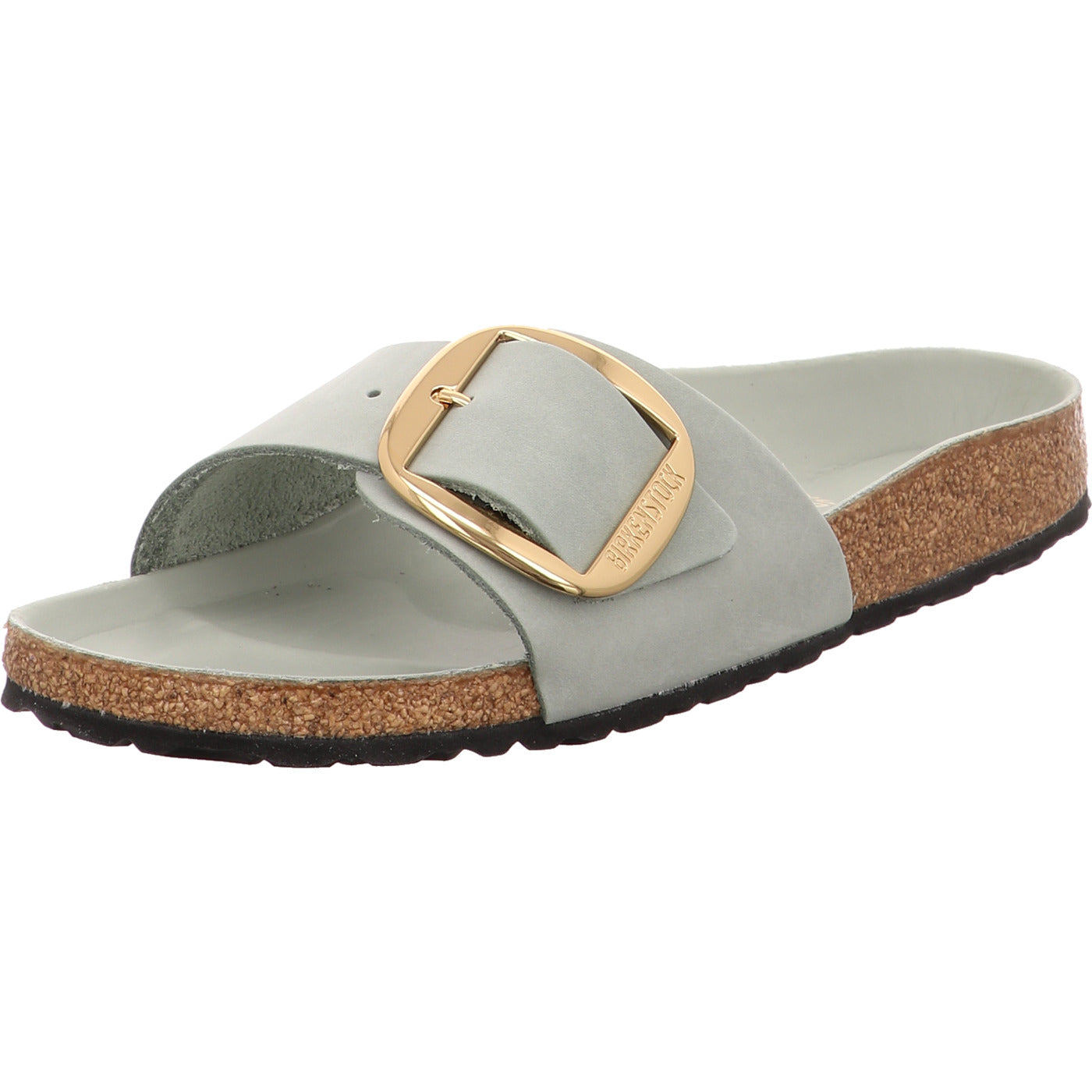 Birkenstock Pantolette Madrid Big Buckle grün