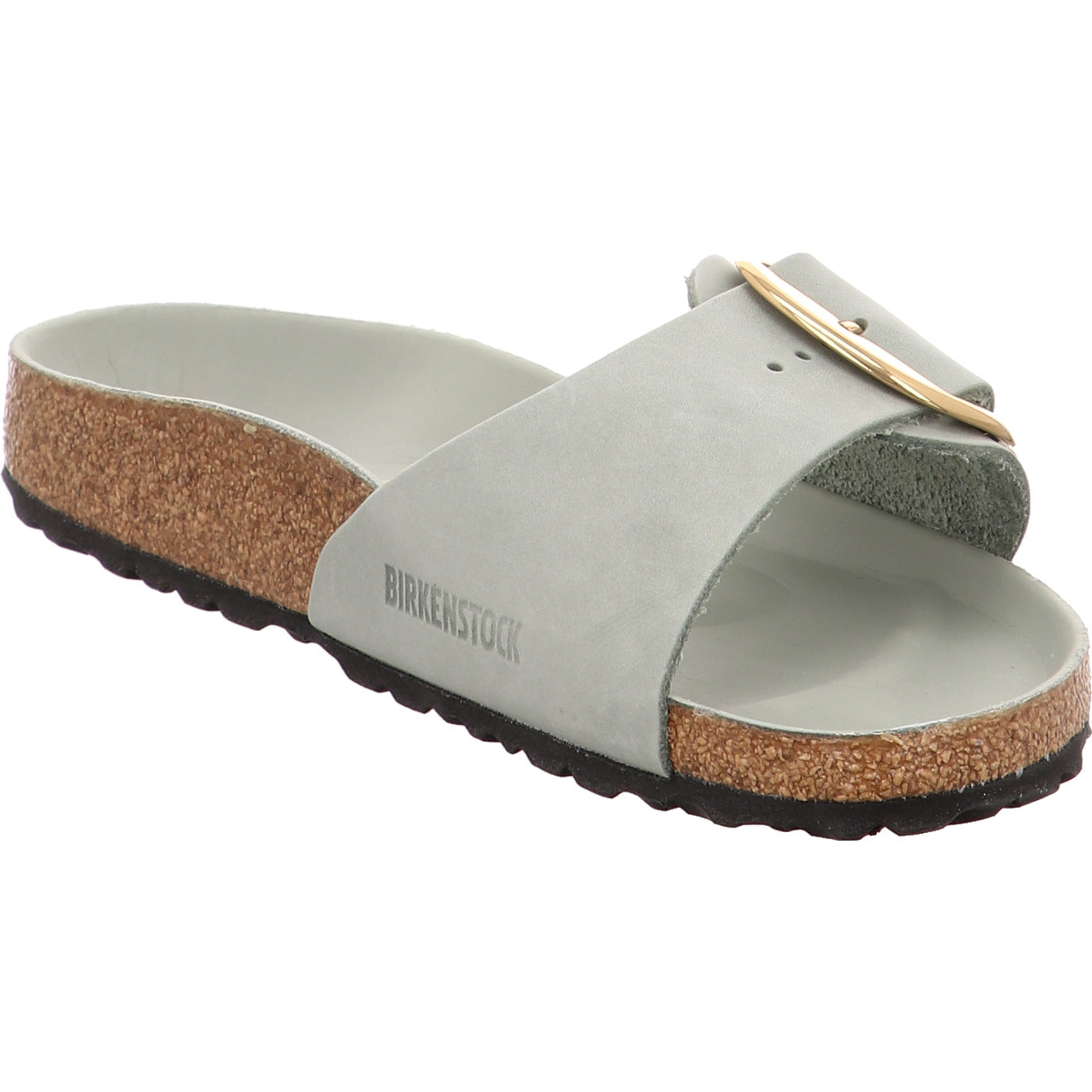 Birkenstock Pantolette Madrid Big Buckle grün