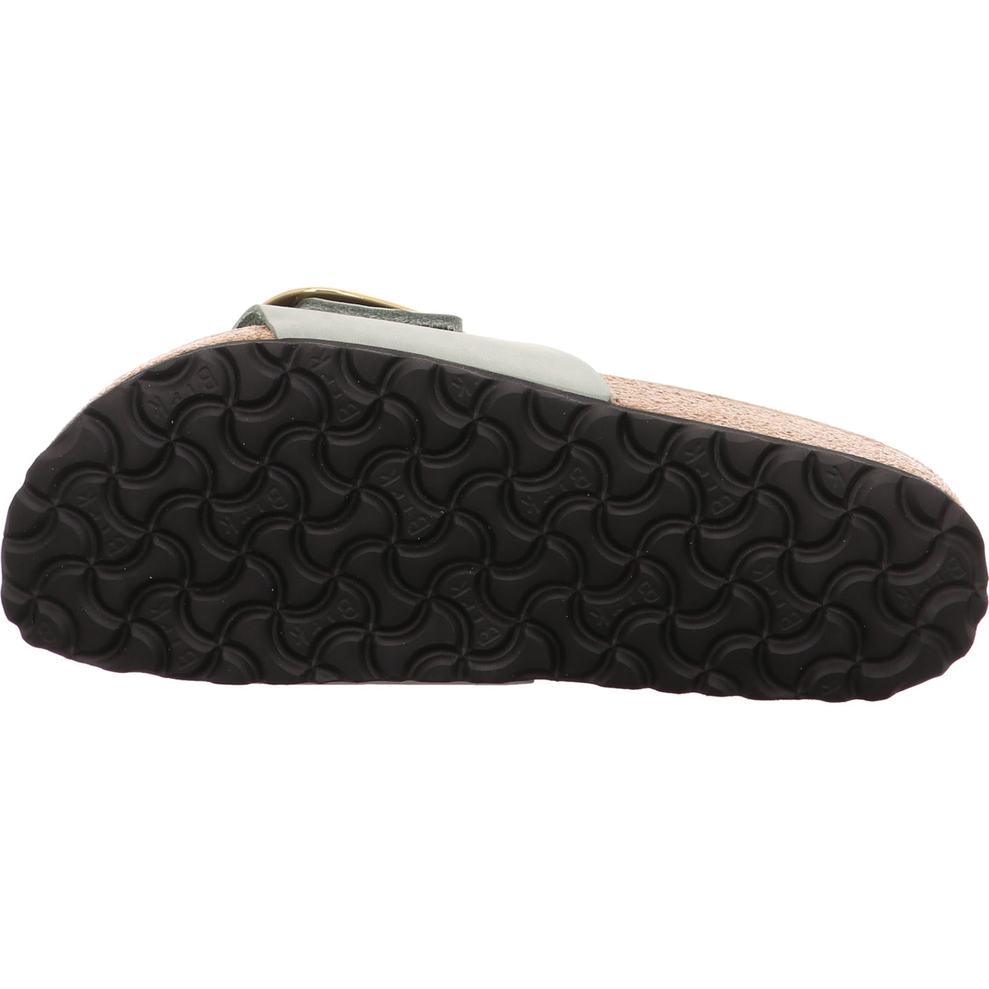 Birkenstock Pantolette Madrid Big Buckle grün