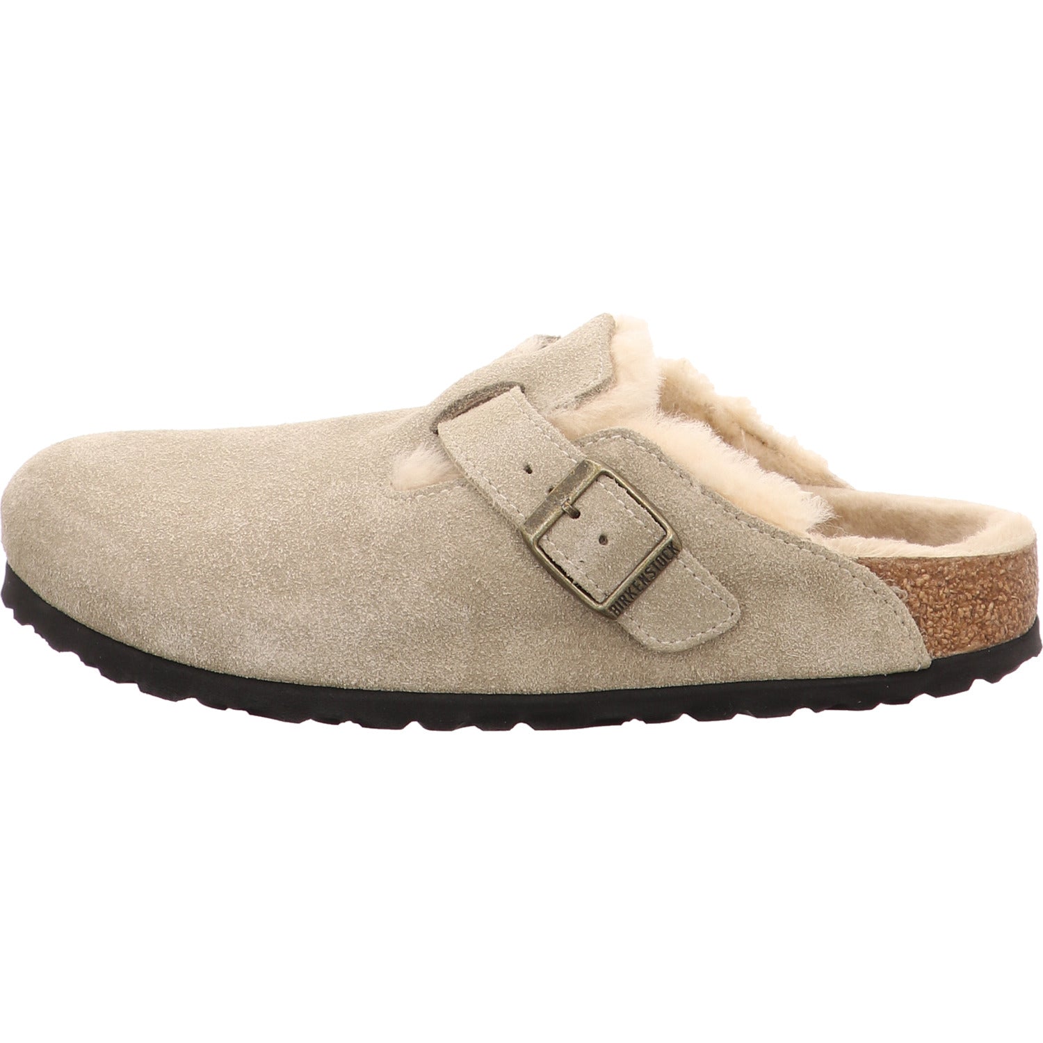 Birkenstock Clog Boston VL/ Shearling beige