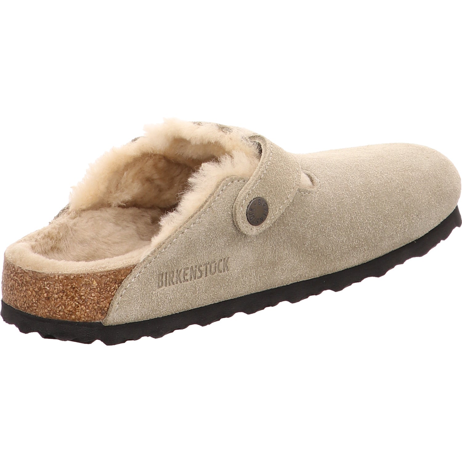 Birkenstock Clog Boston VL/ Shearling beige