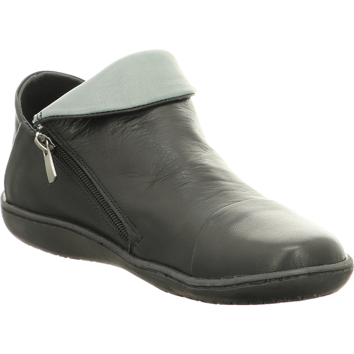 Esgano Stiefelette schw.-kombi.