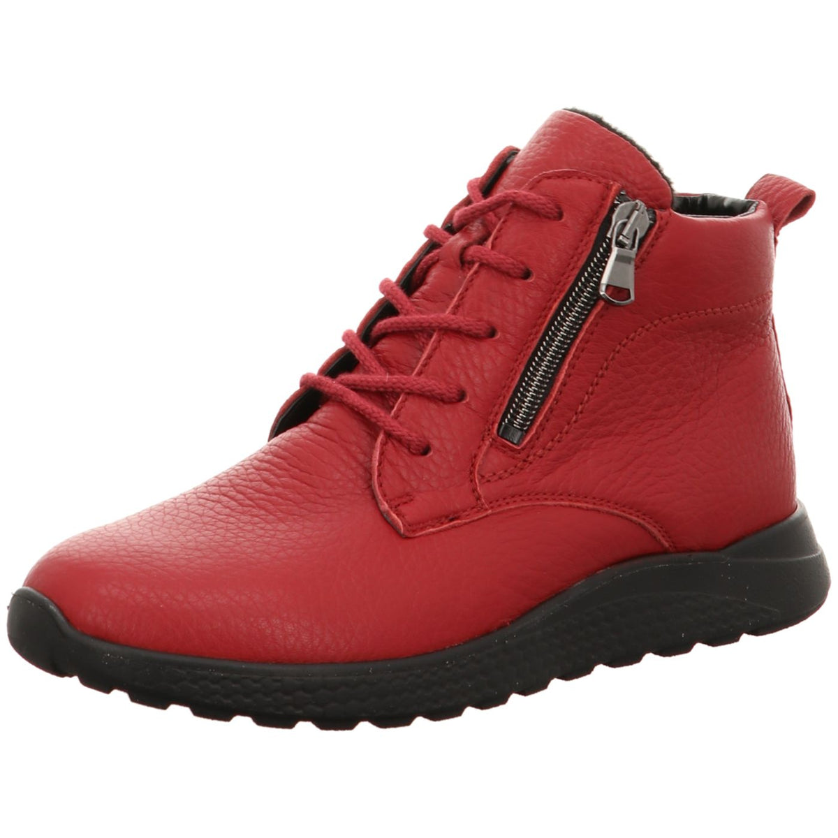 Waldläufer Stiefelette H-Alina – rot