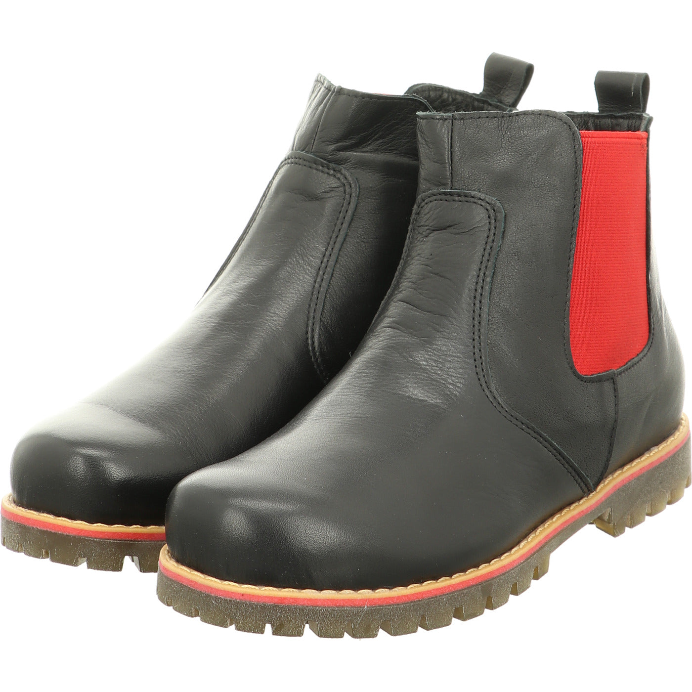 Esgano Stiefelette schwarz