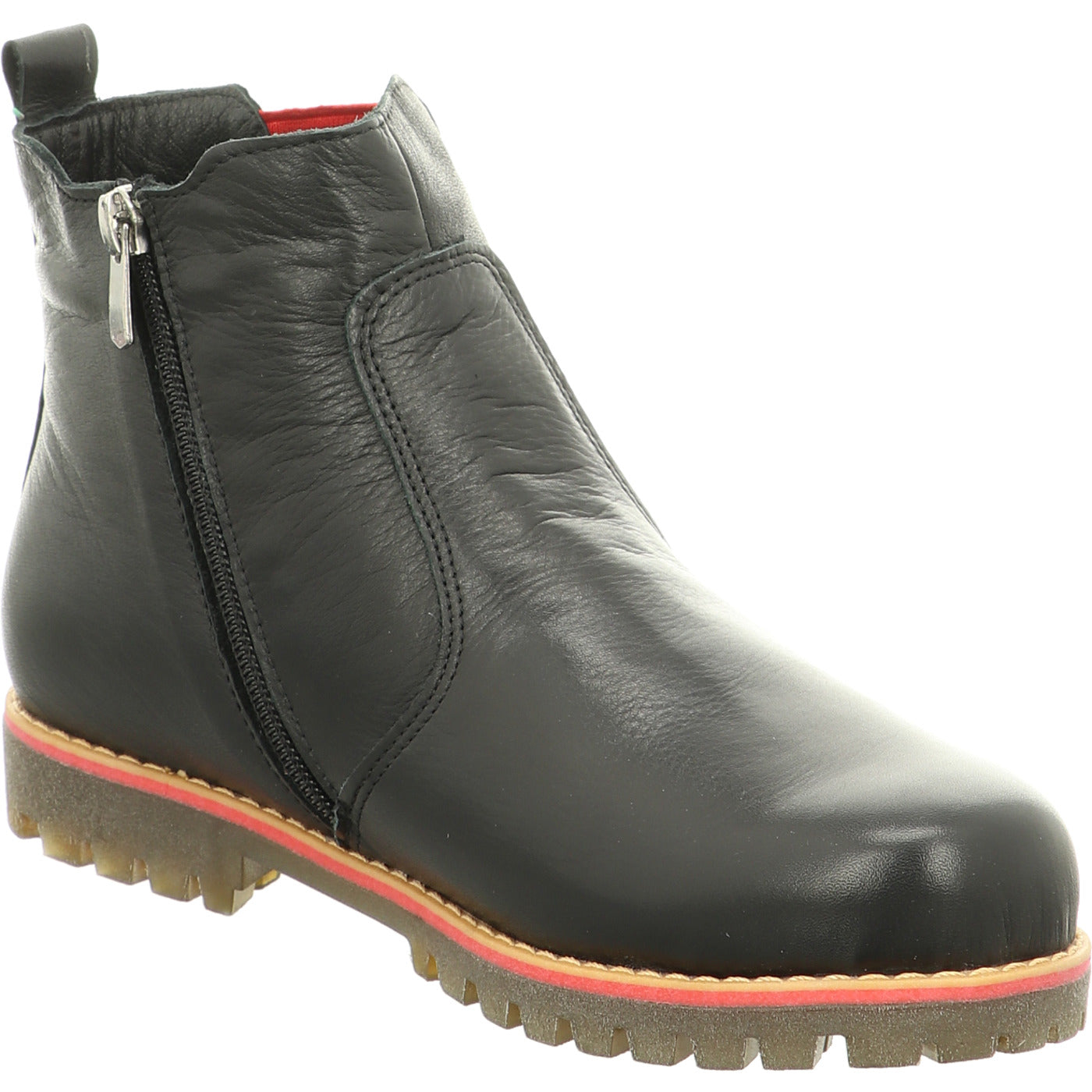 Esgano Stiefelette schwarz