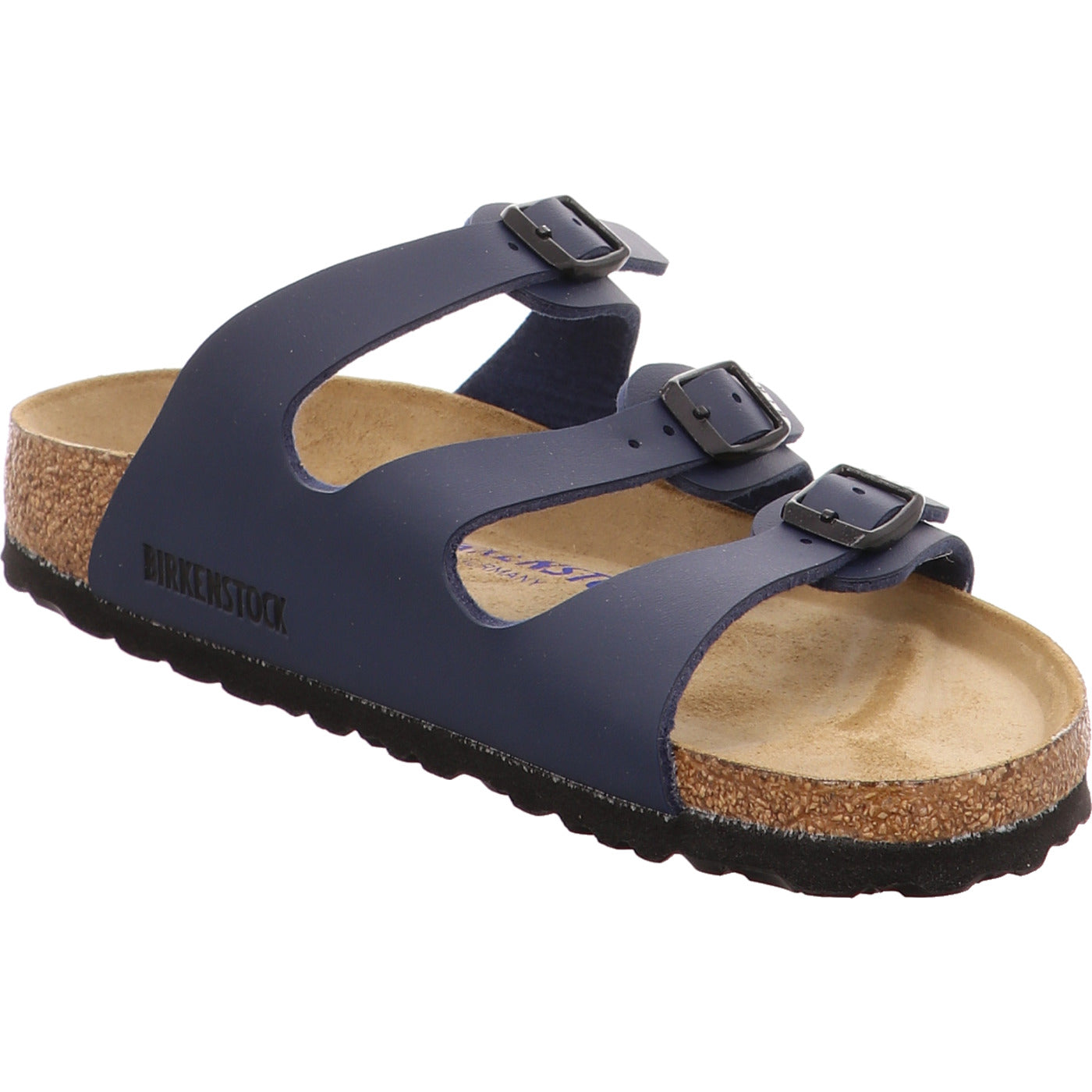 Birkenstock Pantolette Florida blau