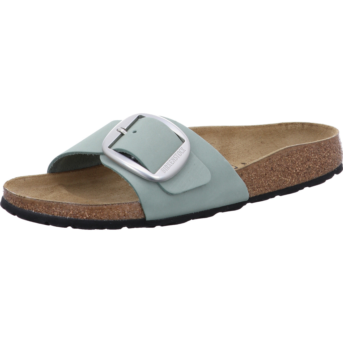 Birkenstock Pantolette Madrid Big Buckle LENB Pure Sa