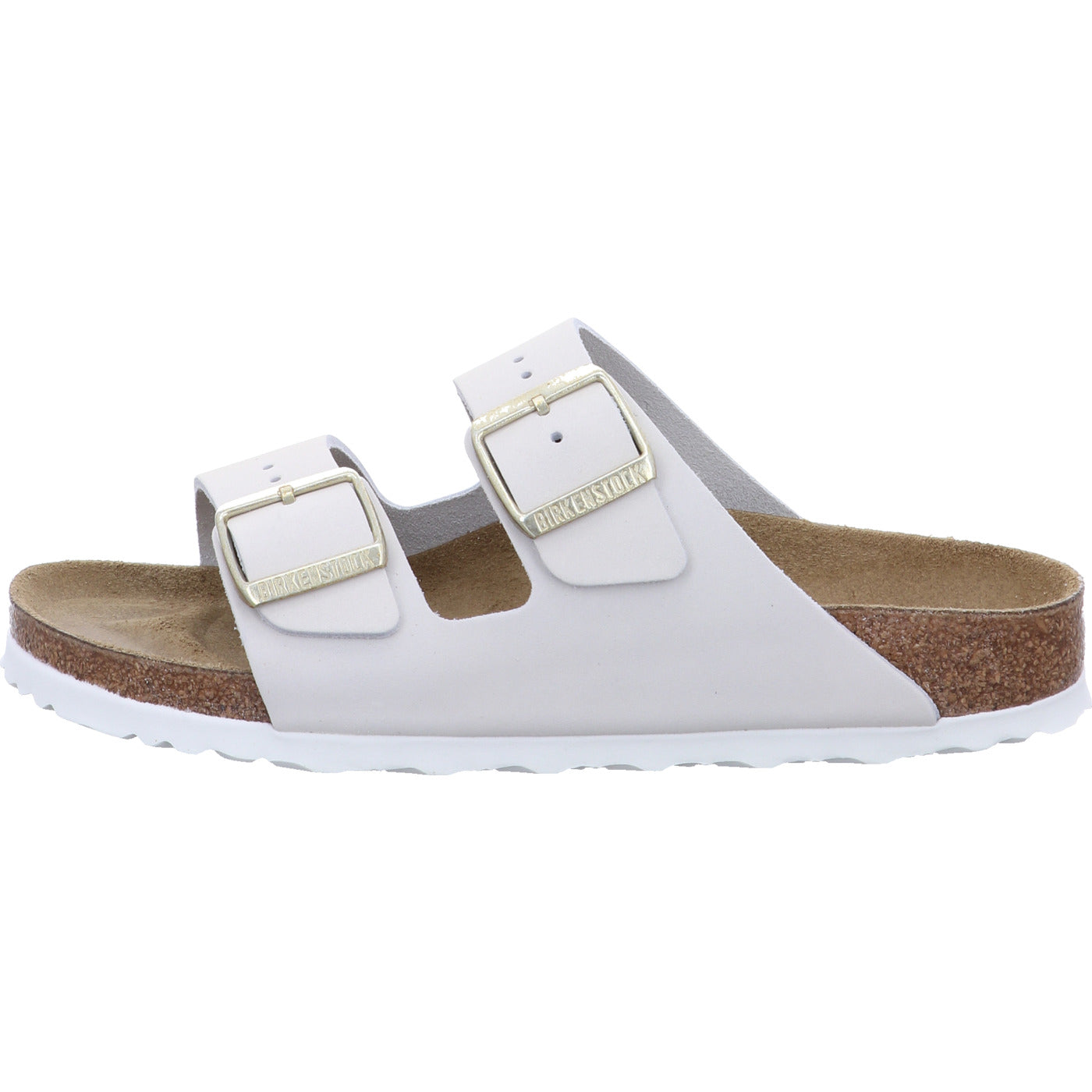 Birkenstock Pantolette Arizona LENB Antique White