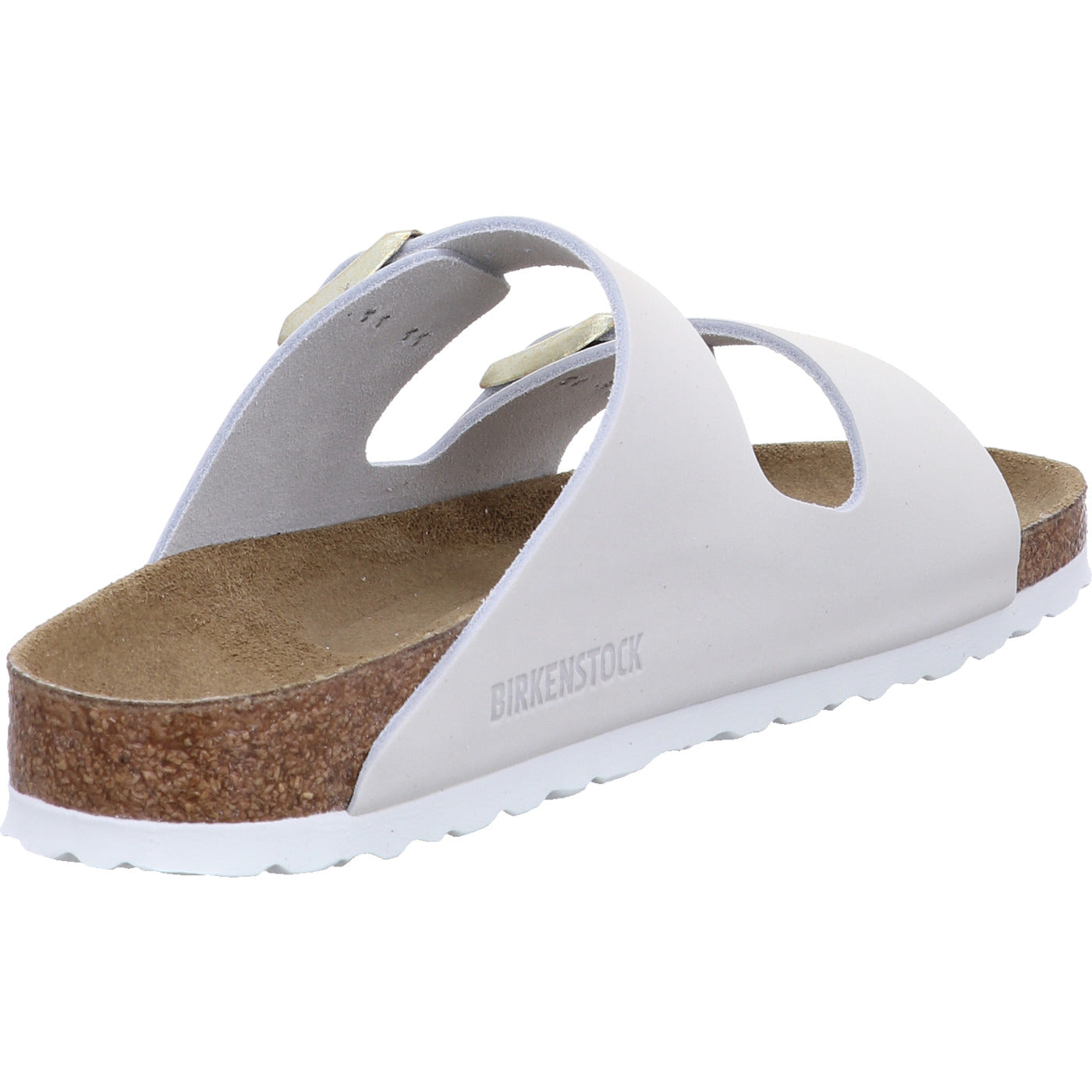 Birkenstock Pantolette Arizona LENB Antique White