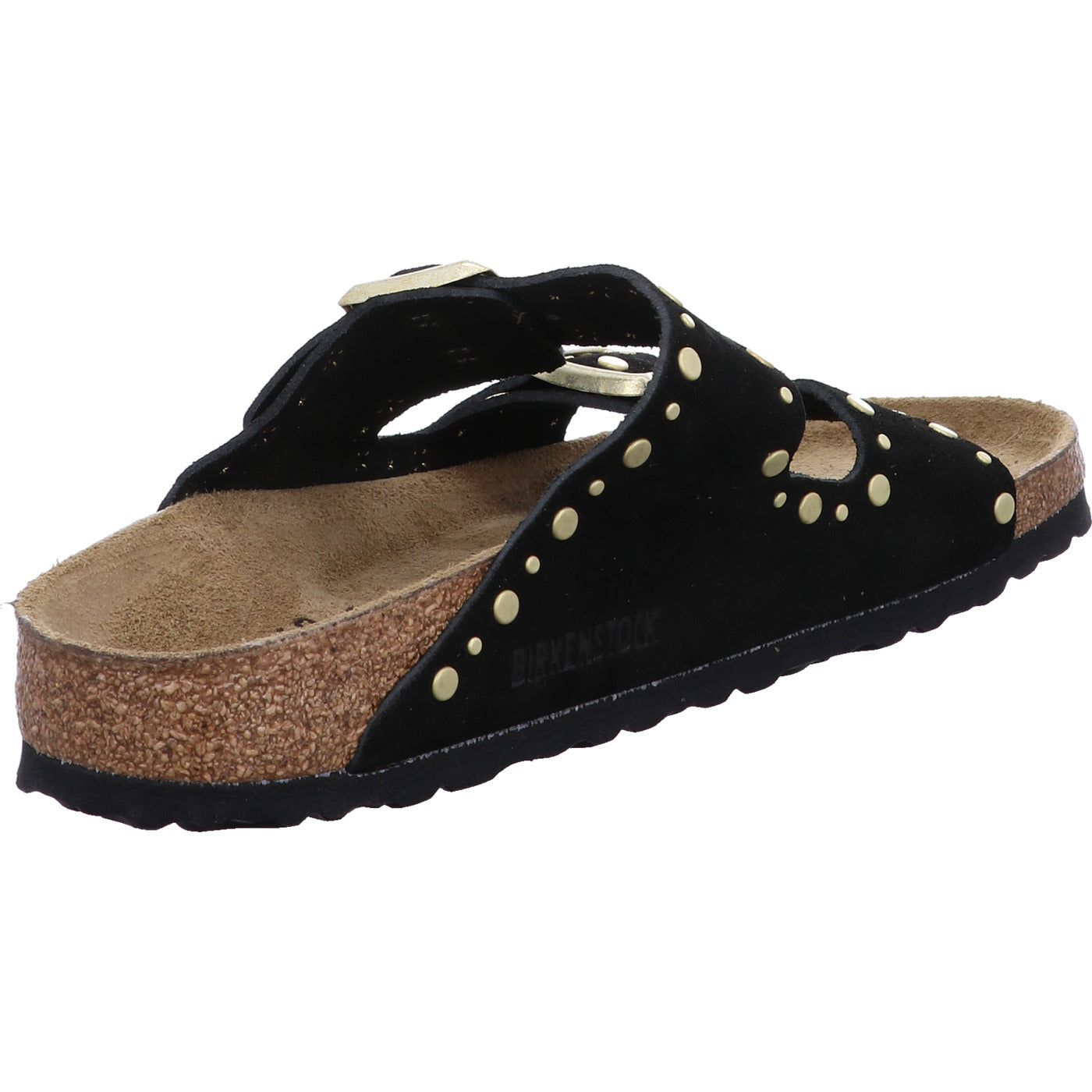 Birkenstock Pantolette Arizona Rivet LEVE Black
