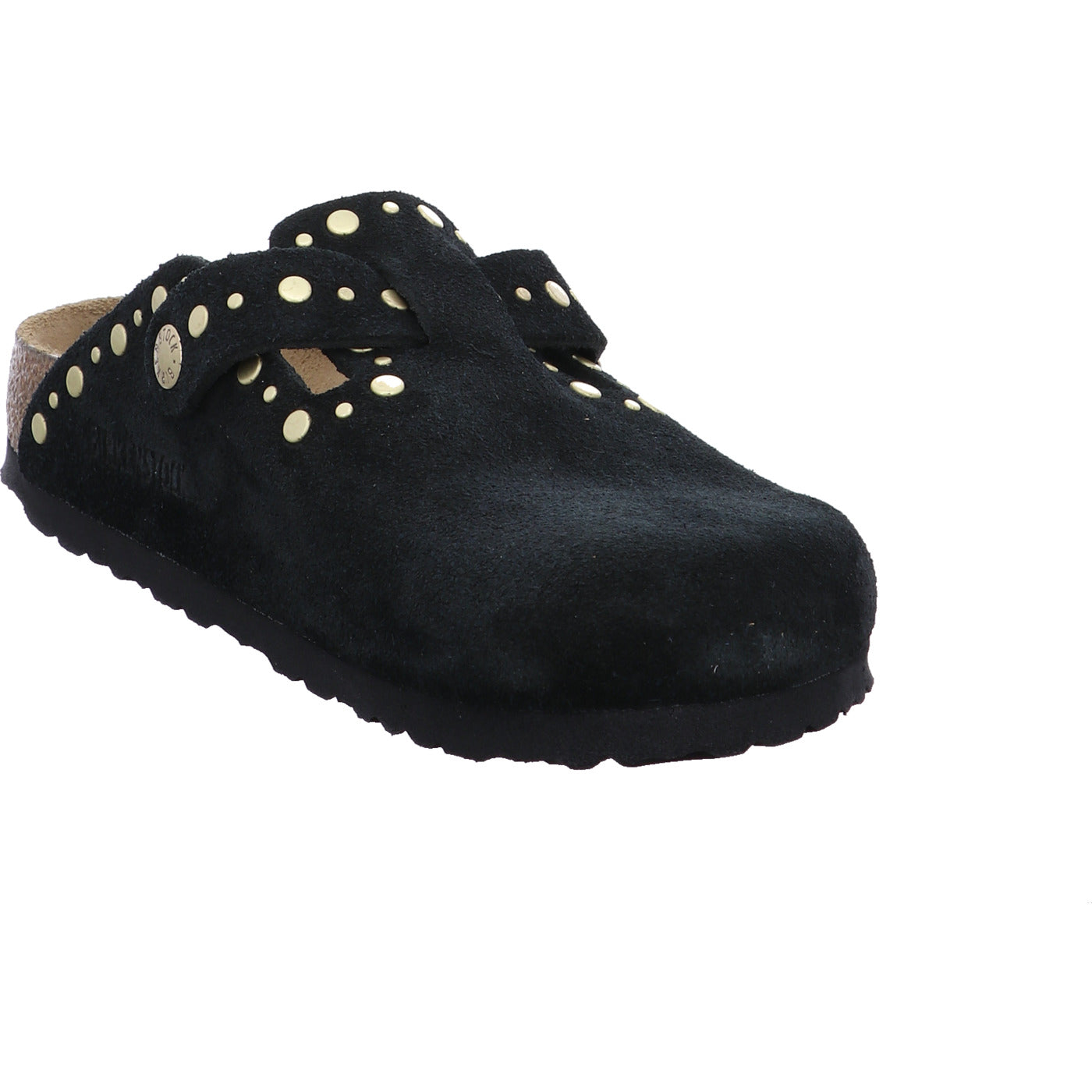 Birkenstock Pantolette Boston Rivet LEVE Black
