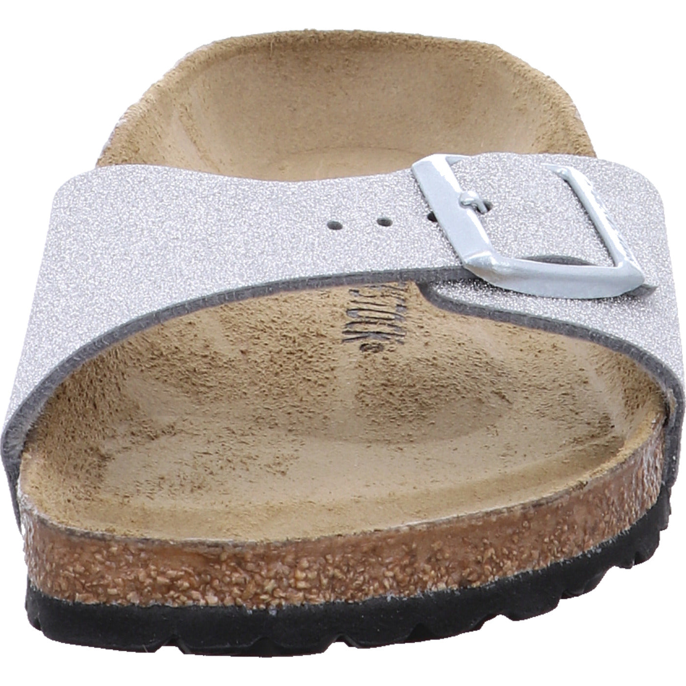 Birkenstock Pantolette Madrid SYN Shiny Glitter Silve