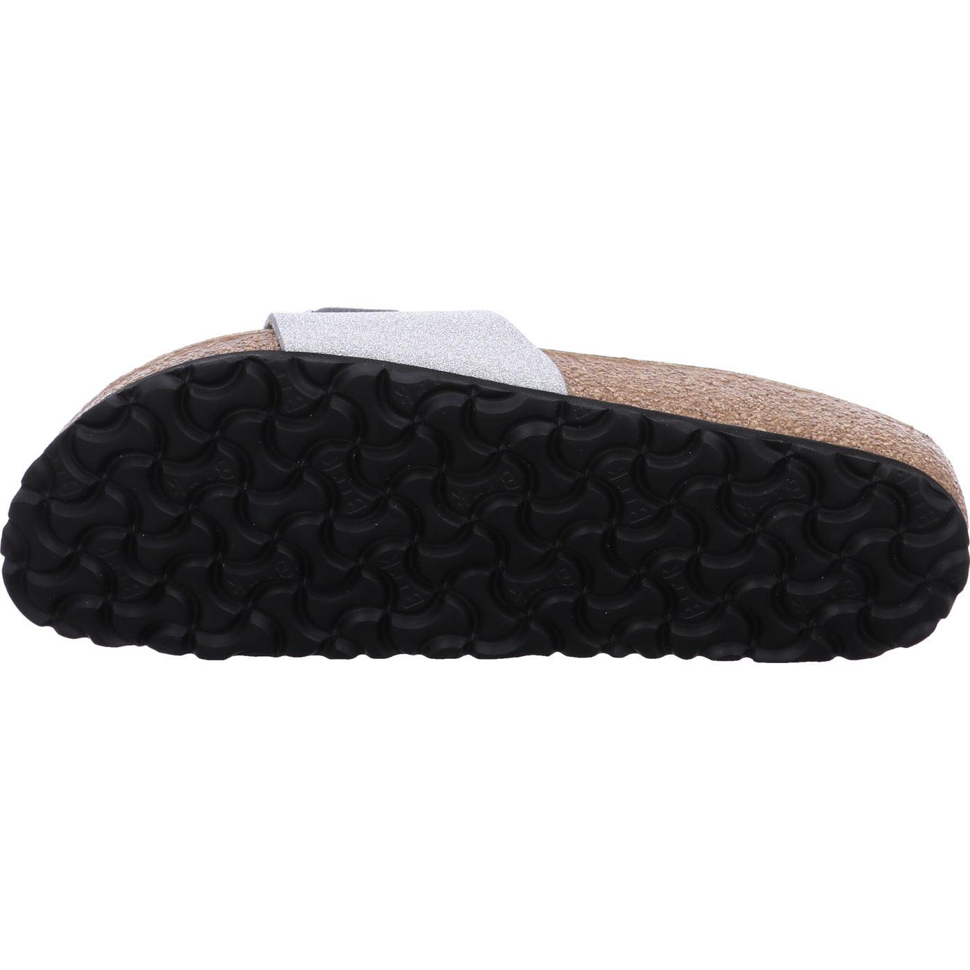 Birkenstock Pantolette Madrid SYN Shiny Glitter Silve