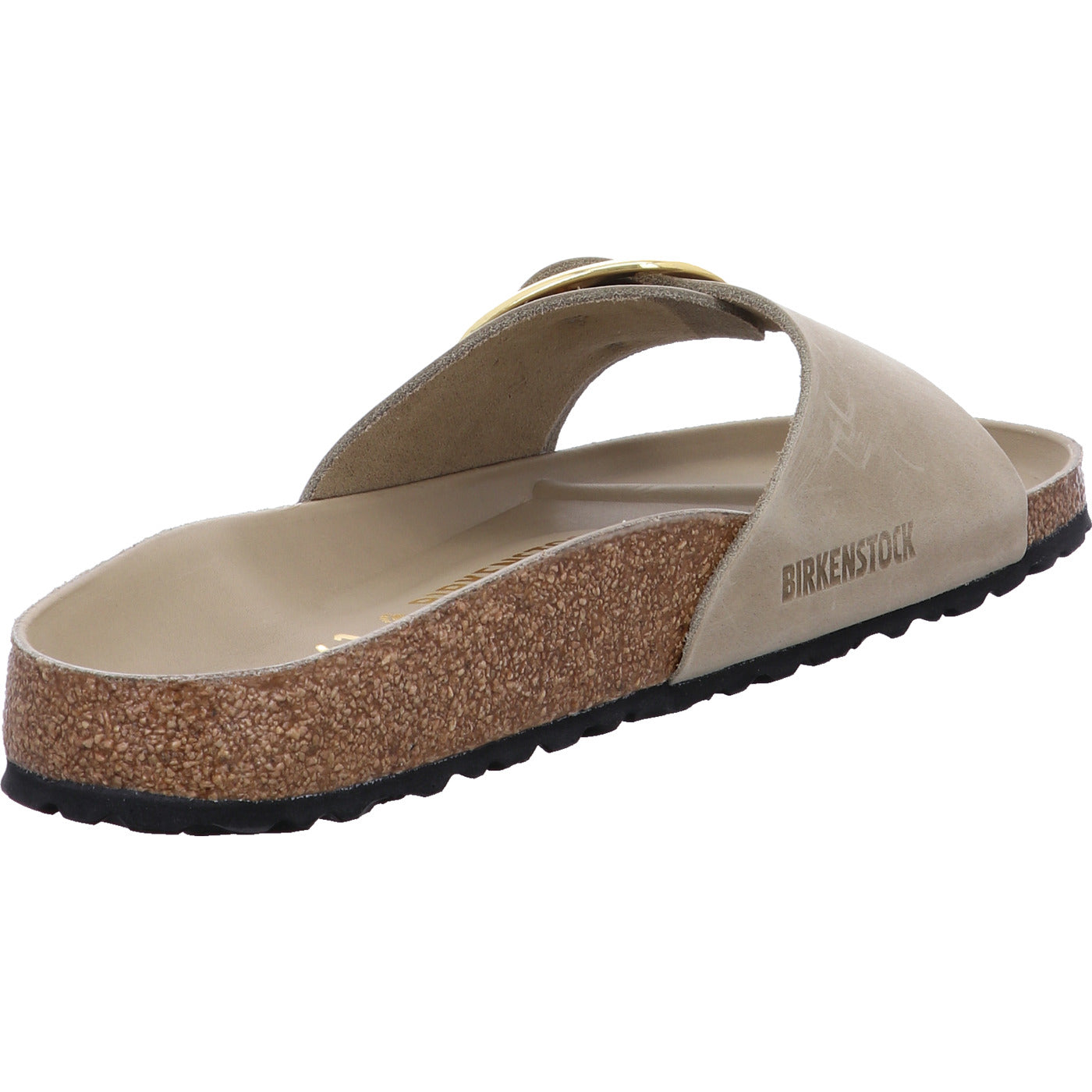 Birkenstock Pantolette Madrid Big Buckle LEOI Tabacco