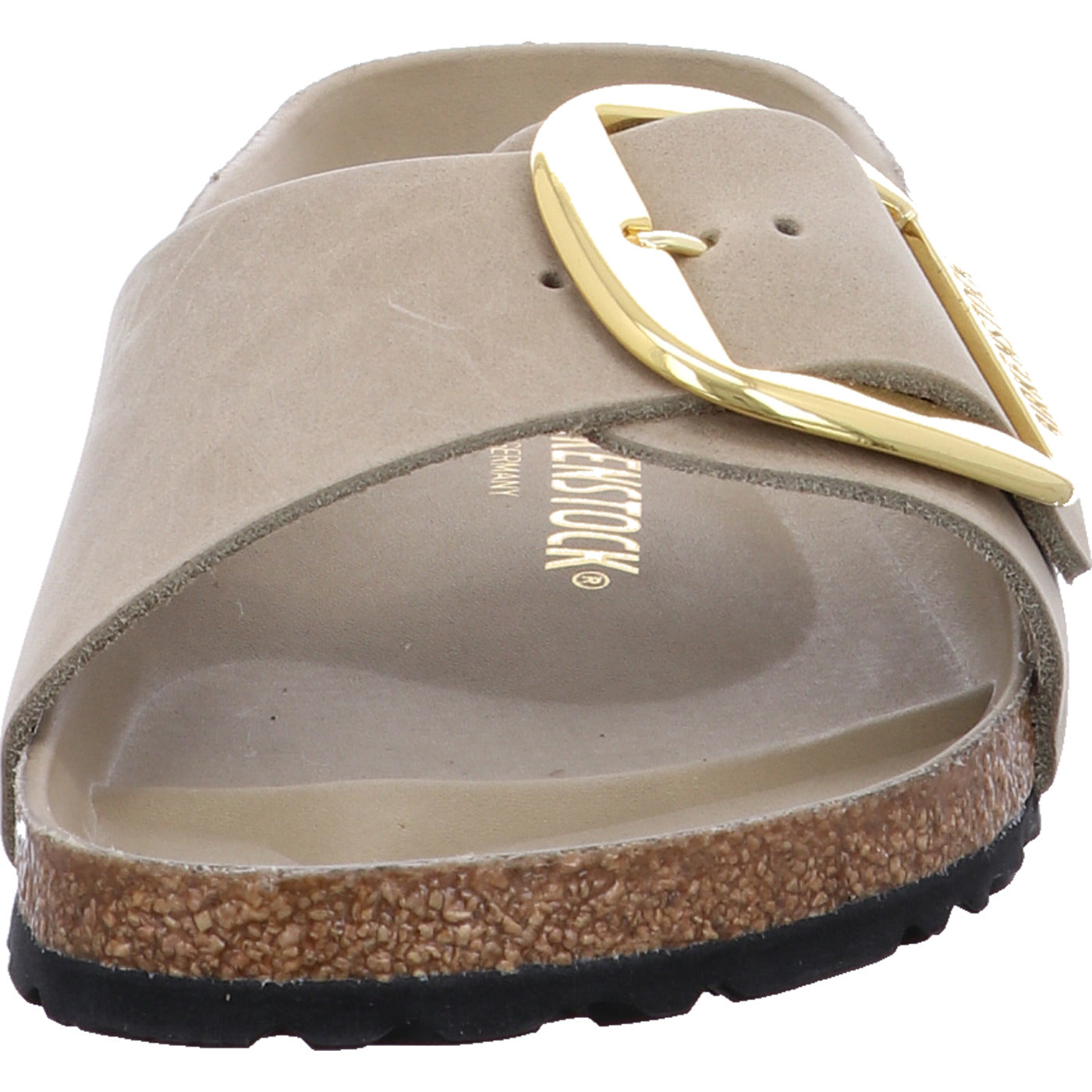 Birkenstock Pantolette Madrid Big Buckle LEOI Tabacco