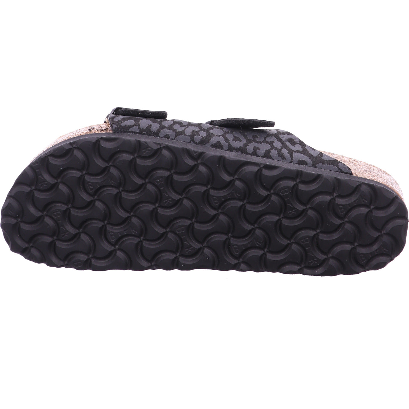 Birkenstock Pantolette Arizona SYN Leo Black