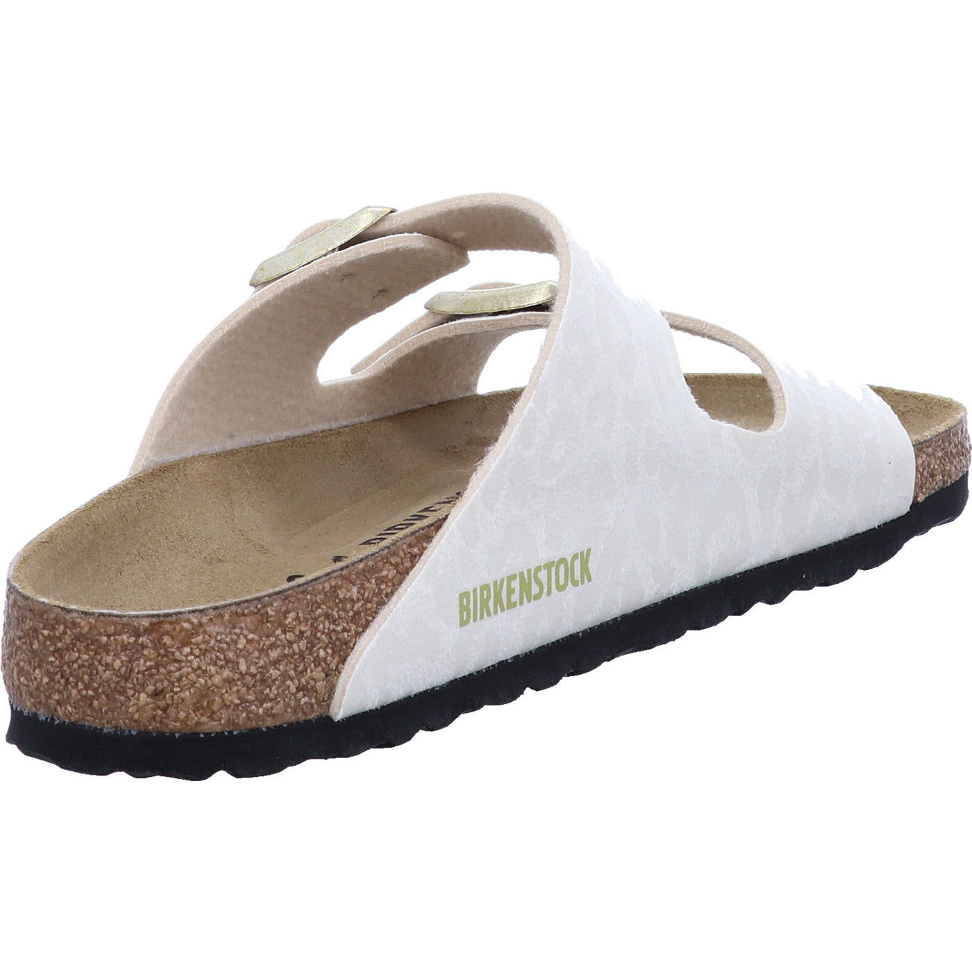 Birkenstock Pantolette Arizona SYN Leo Eggshell