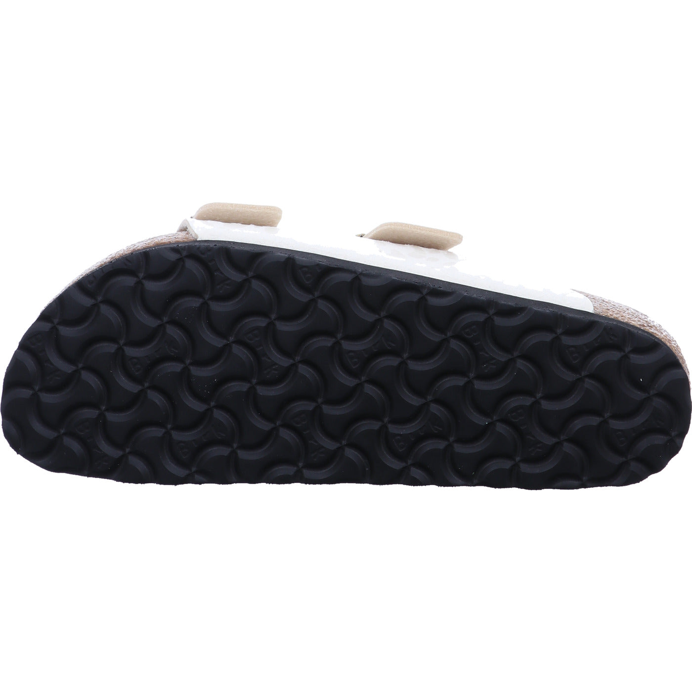 Birkenstock Pantolette Arizona SYN Leo Eggshell