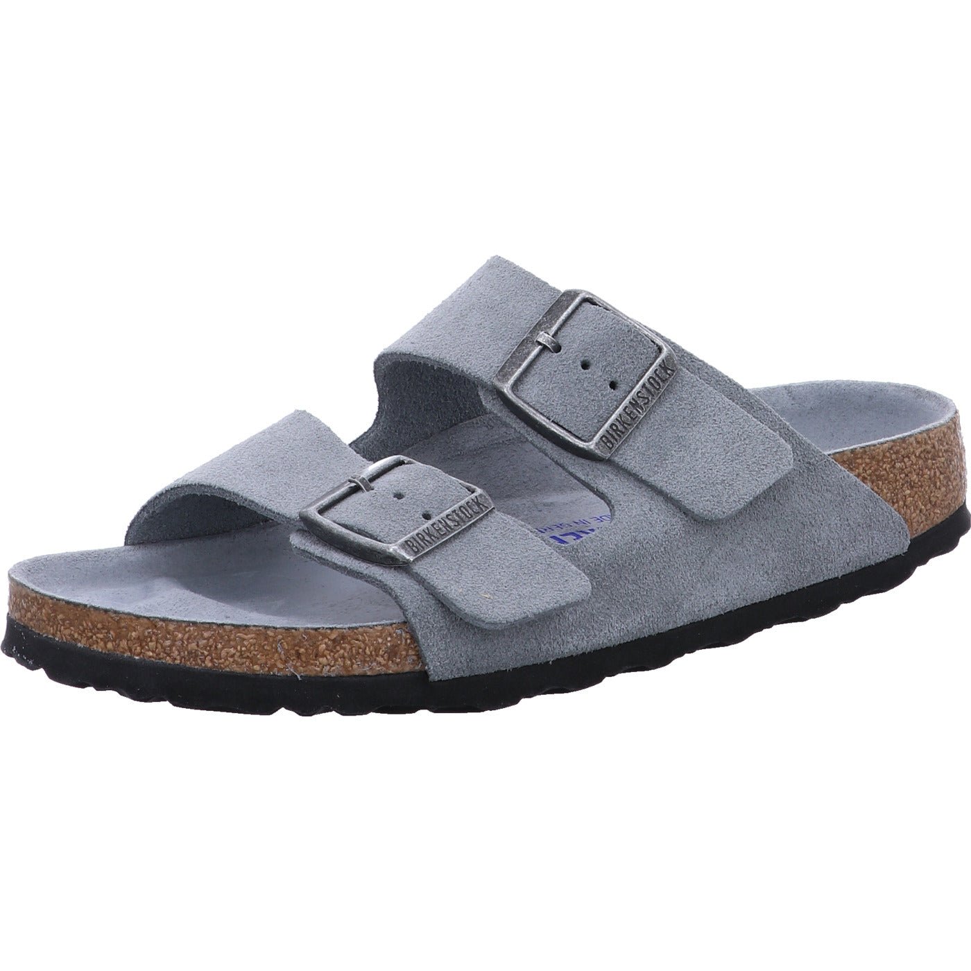 Birkenstock Pantolette Arizona SFB LEVE Basalt Gray T