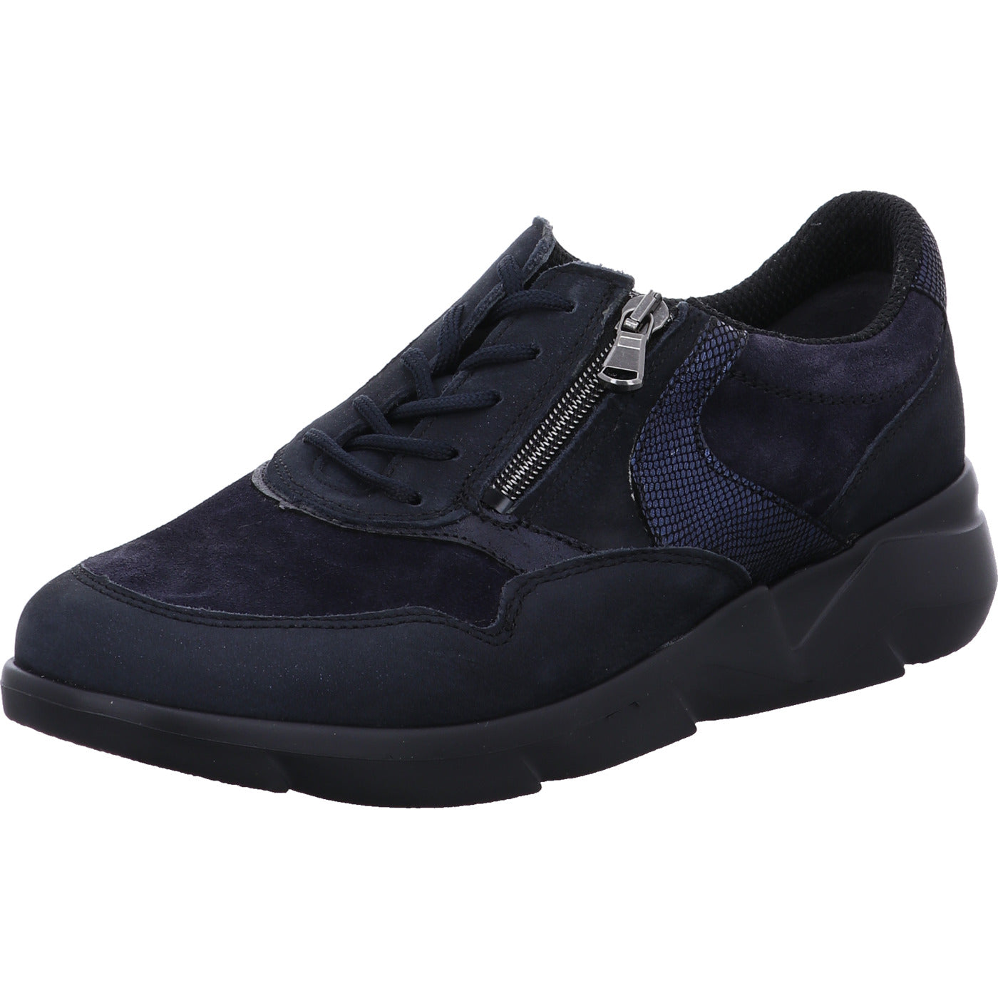 Waldläufer Schnürschuh K-Funky blau