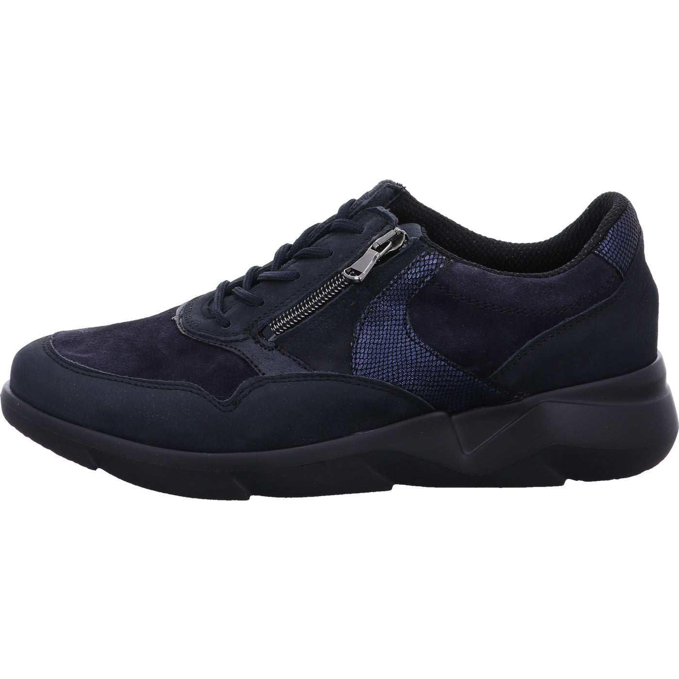 Waldläufer Schnürschuh K-Funky blau
