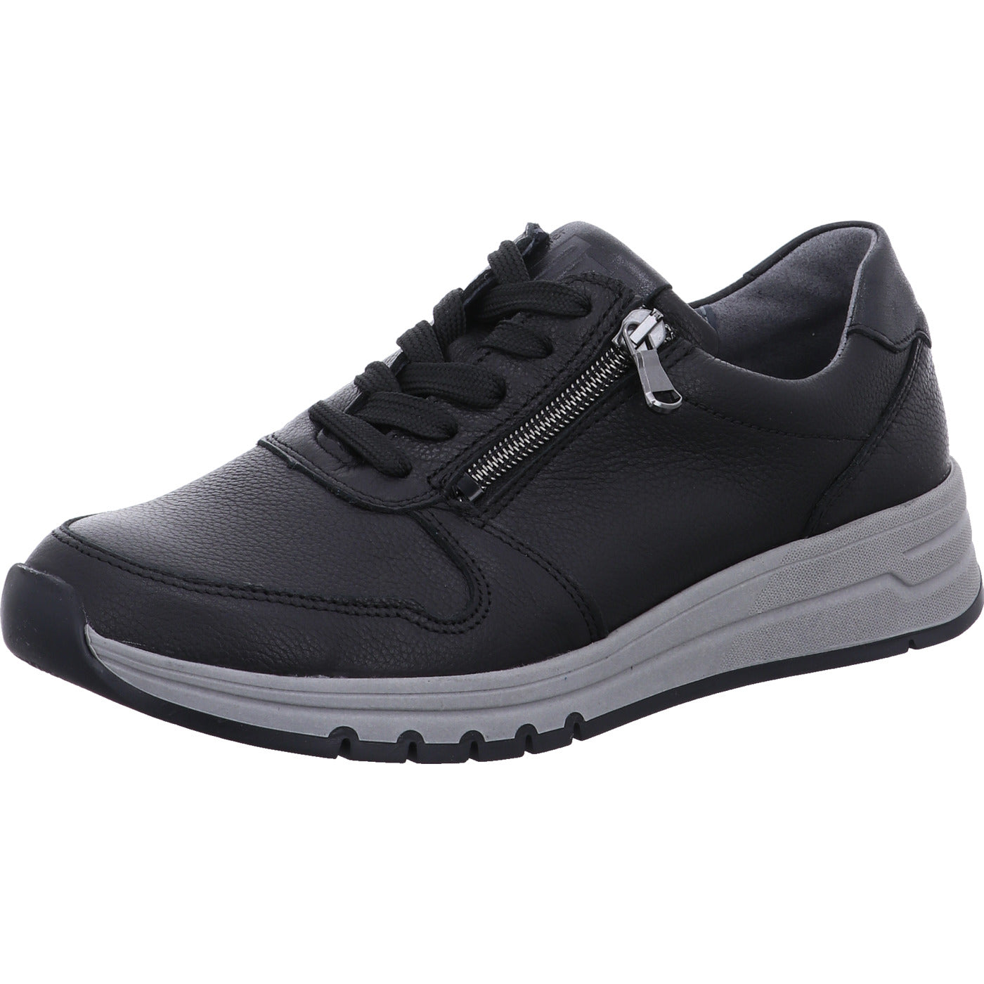 Waldläufer Schnürschuh H-April schwarz