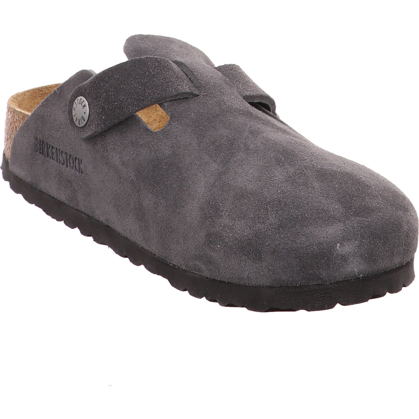 Birkenstock Pantolette Boston LEVE Charcoal