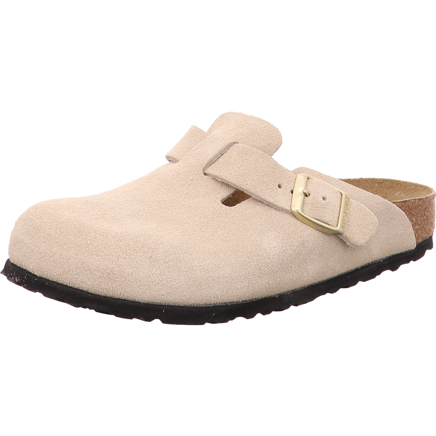 Birkenstock Pantolette Boston LEVE Sandcastle