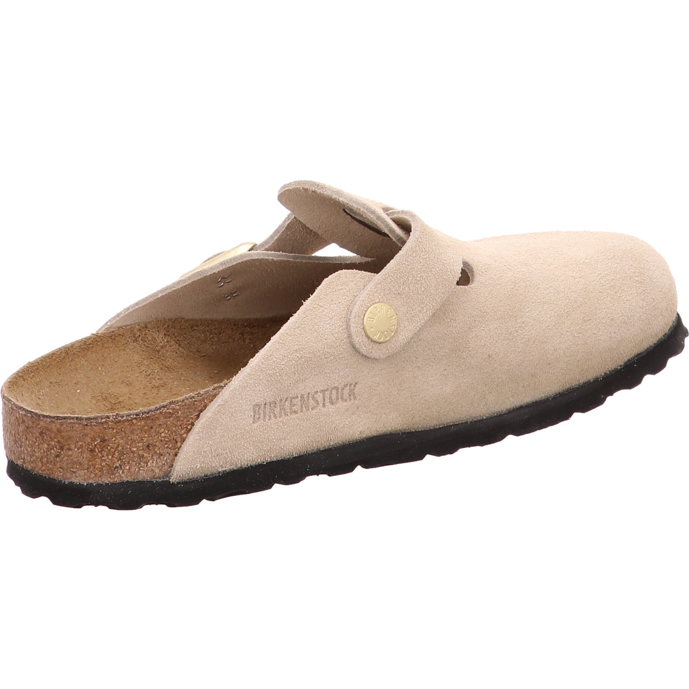 Birkenstock Pantolette Boston LEVE Sandcastle