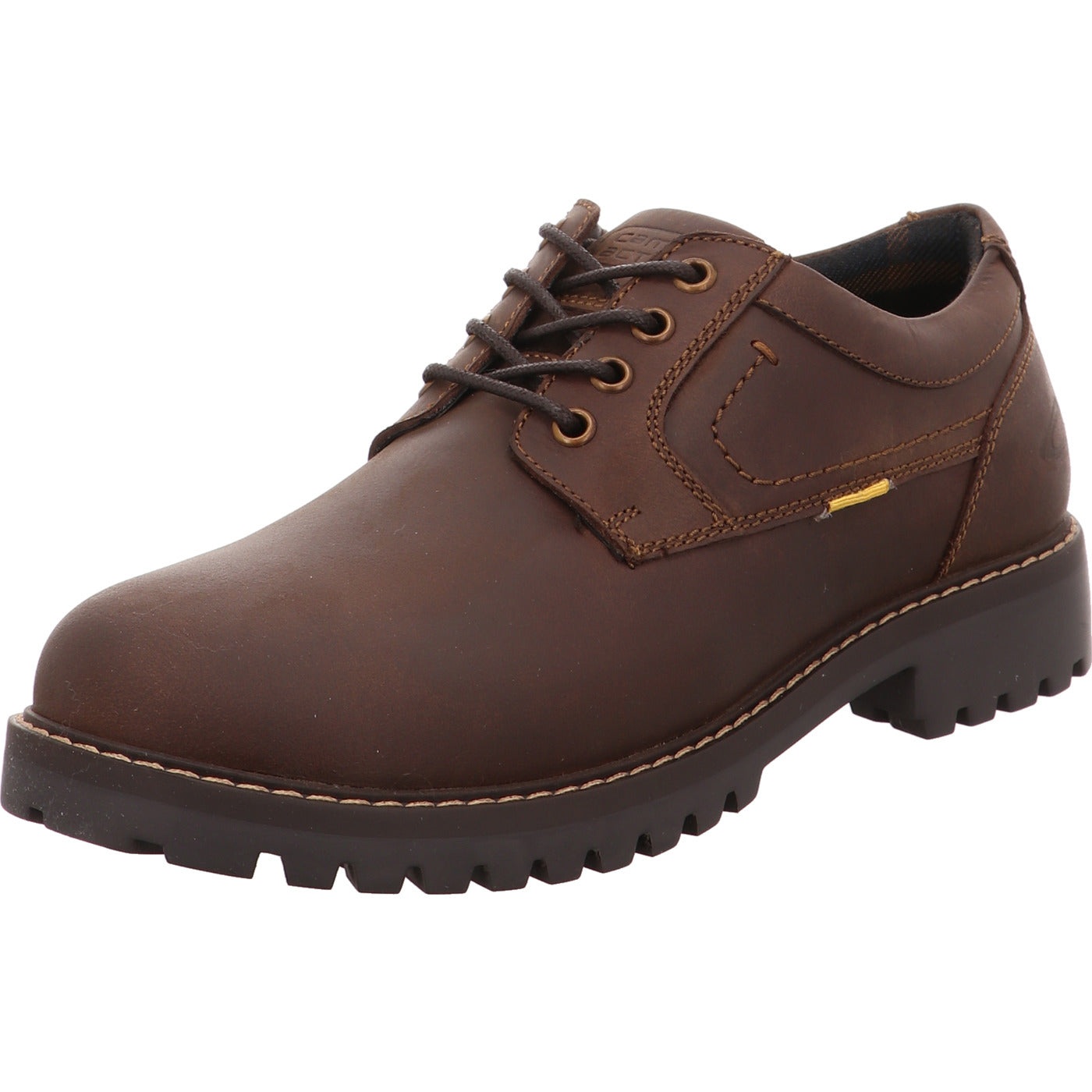 camel active Schnürschuh braun