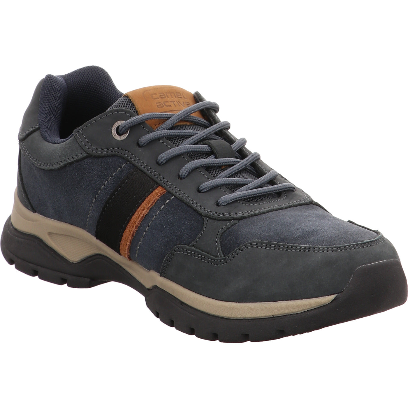 camel active Schnürschuh blau