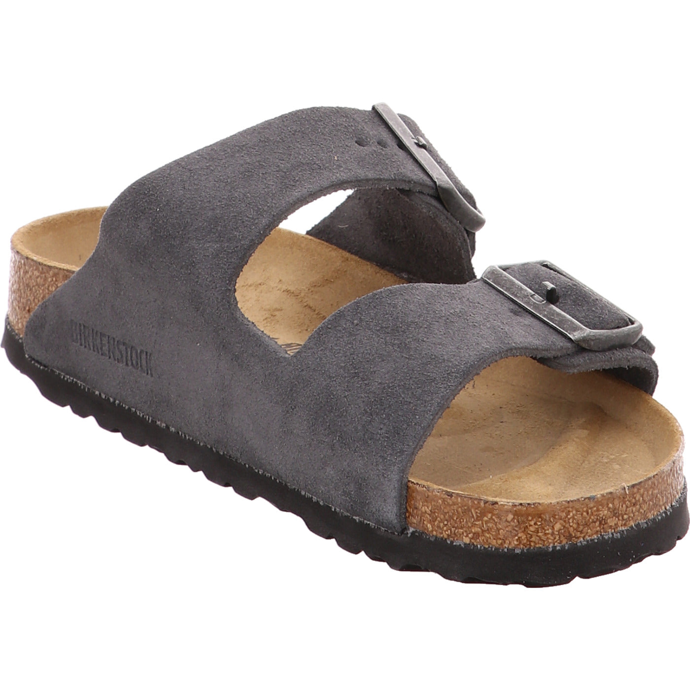 Birkenstock Pantolette Arizona LEVE Charcoal