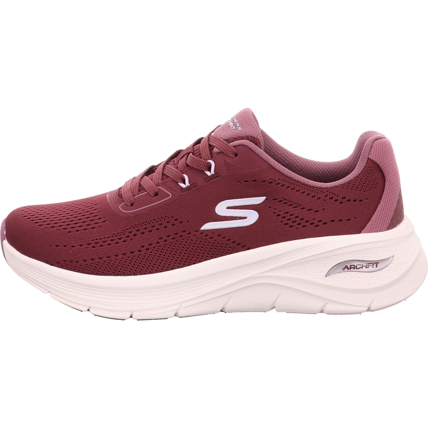 Skechers Schnürschuh ARCH FIT 3.0 bordo