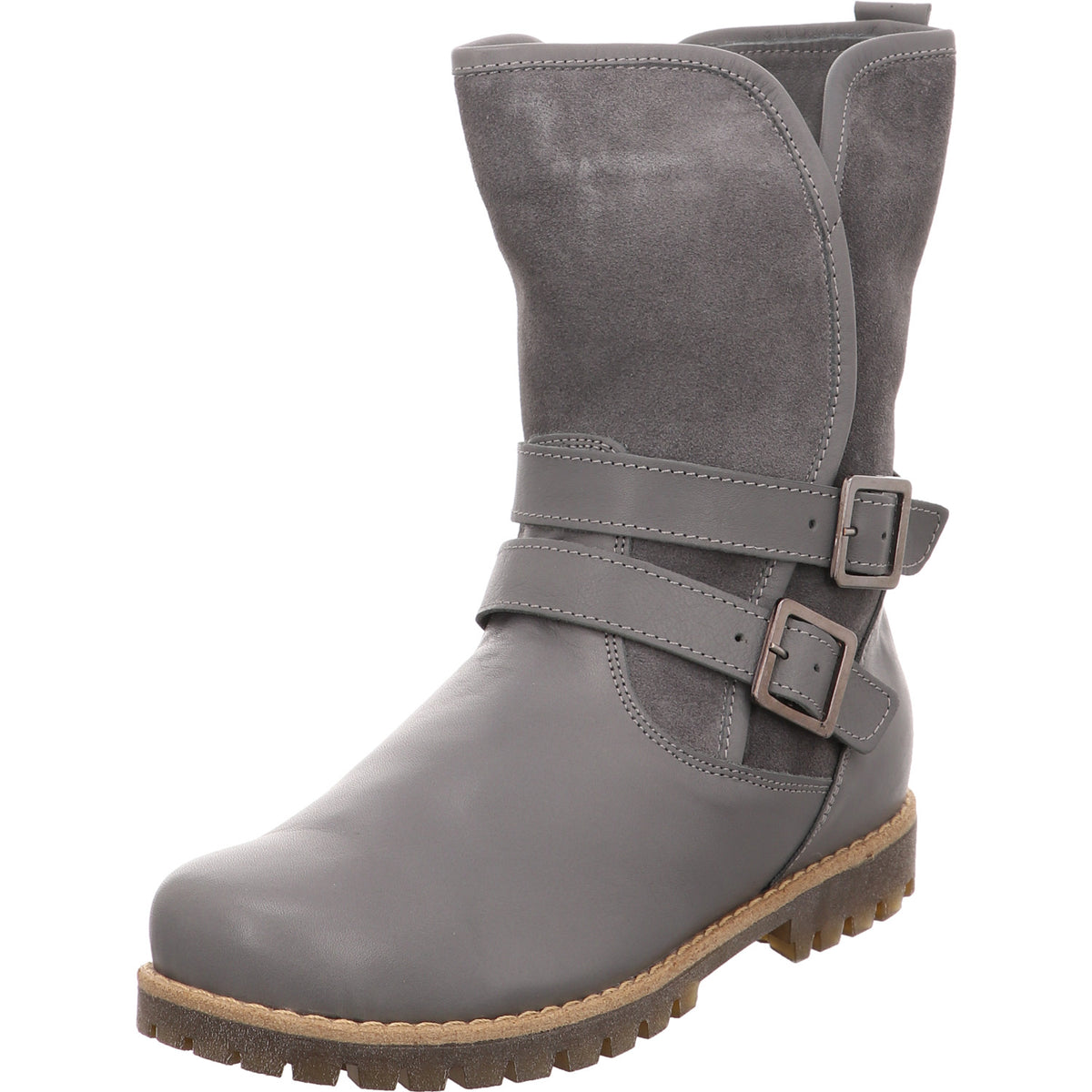 Esgano Stiefelette Da.- Chelsea Boot grau